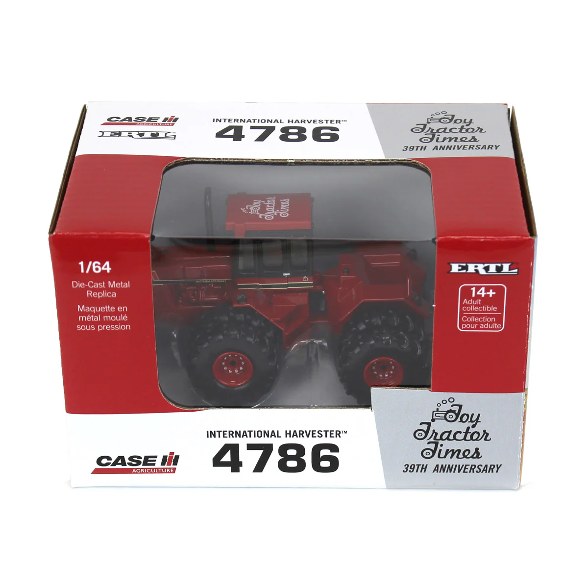 1/64 International Harvester 4786 4WD with Front & Rear Duals, Toy Tractor Times 39th Anniversary - Image 6