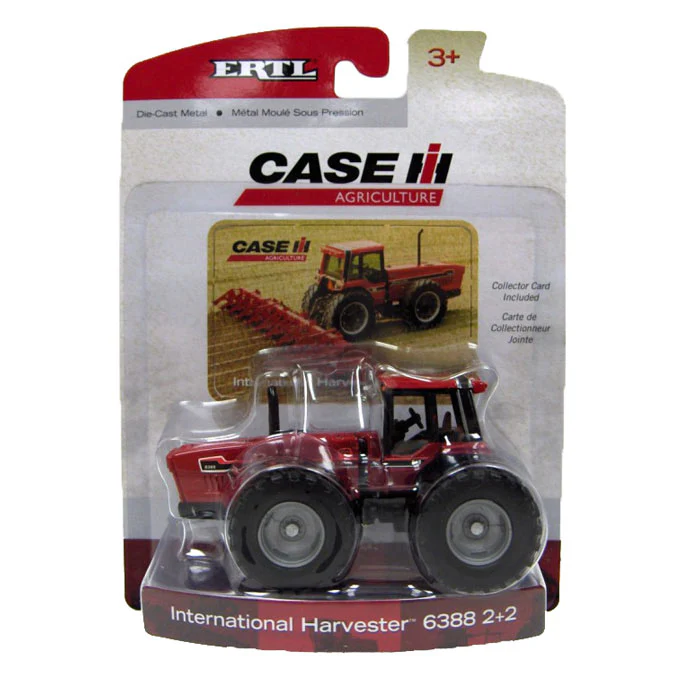 1/64 International Harvester 6388 2+2 Tractor with Front & Rear Duals by ERTL