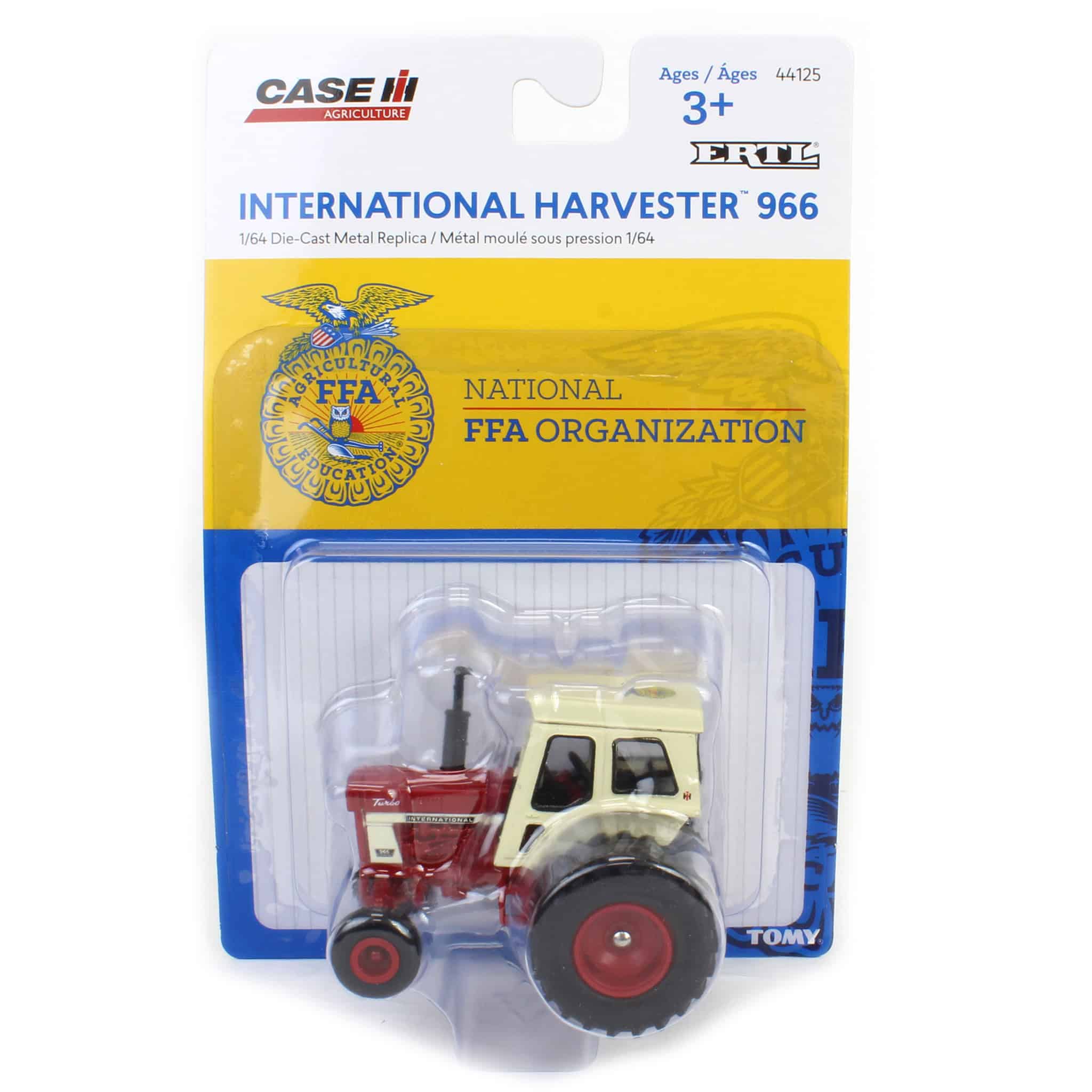 1/64 International Harvester 966 Turbo Tractor with Duals and FFA Logo by ERTL - Image 5
