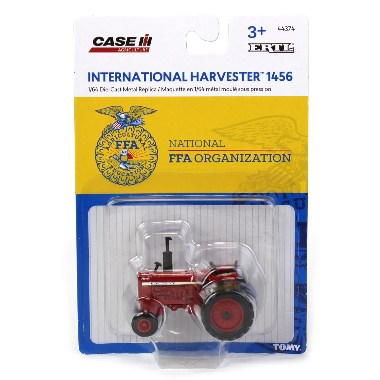 1/64 IH Farmall 1456 Tractor with Rear Duals & FFA Logo by ERTL - Image 5
