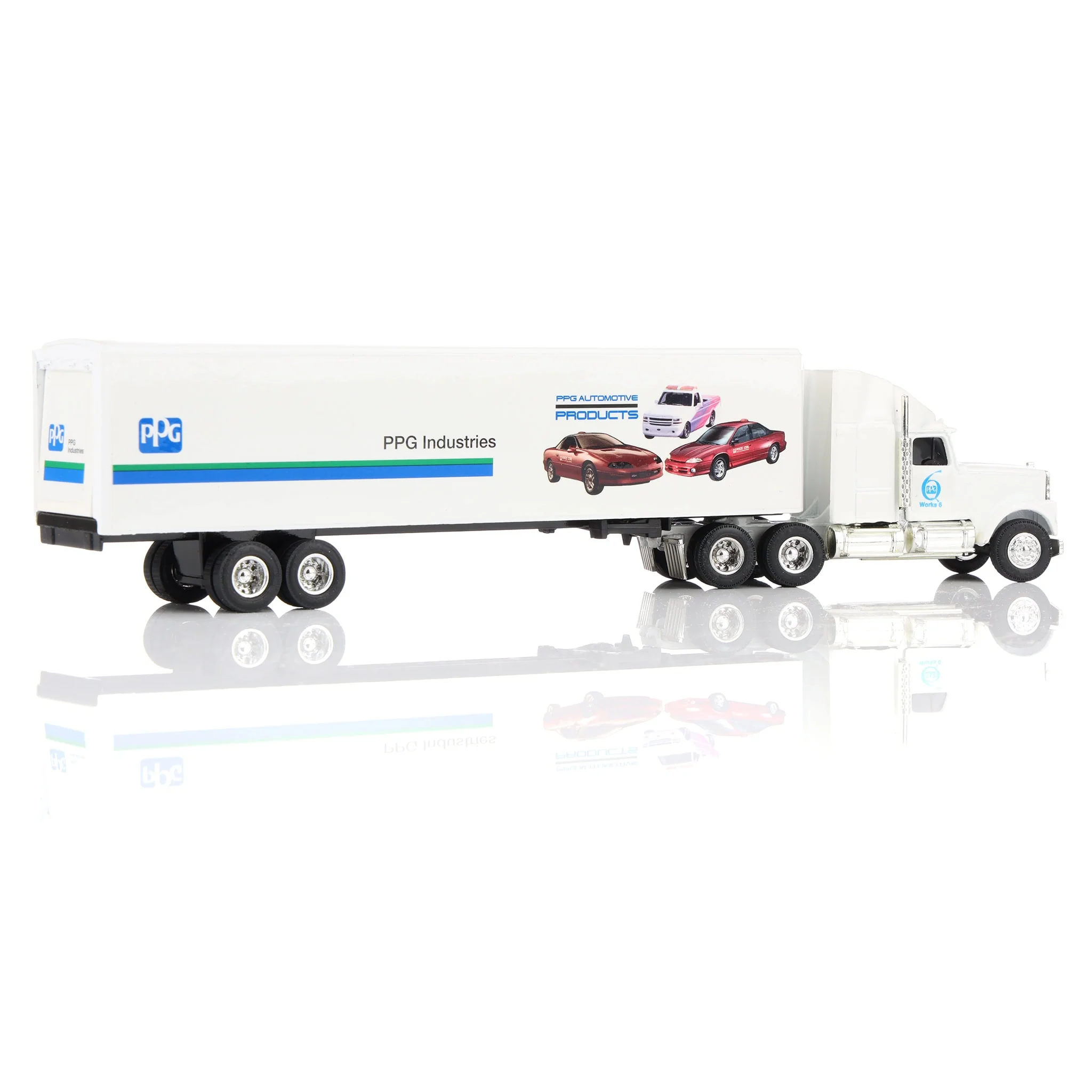 1/64 International Navistar Cab with PPG Box Trailer - Image 2