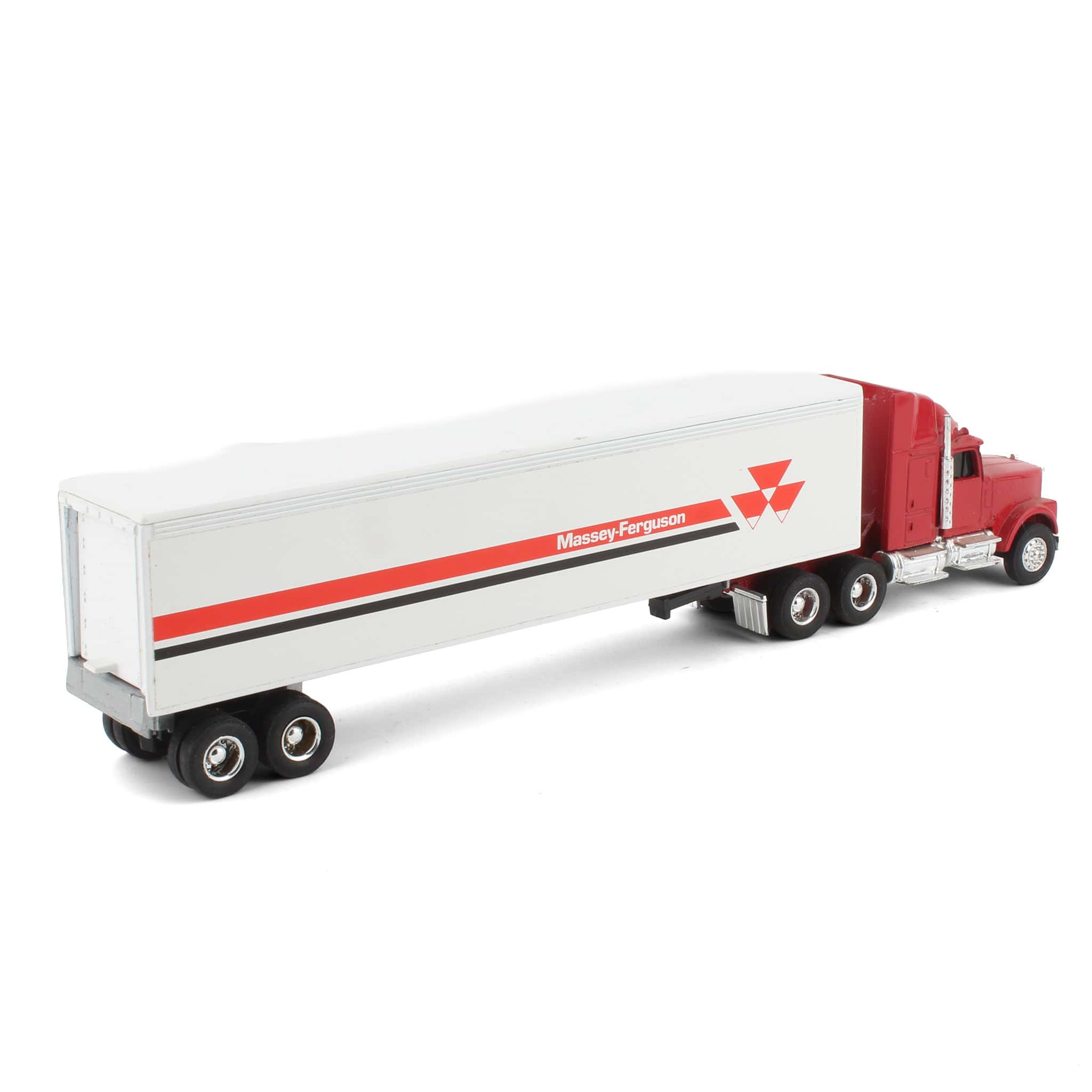 1/64 International Navistar Semi Truck & Trailer with Massey Ferguson Deco by ERTL - Image 2