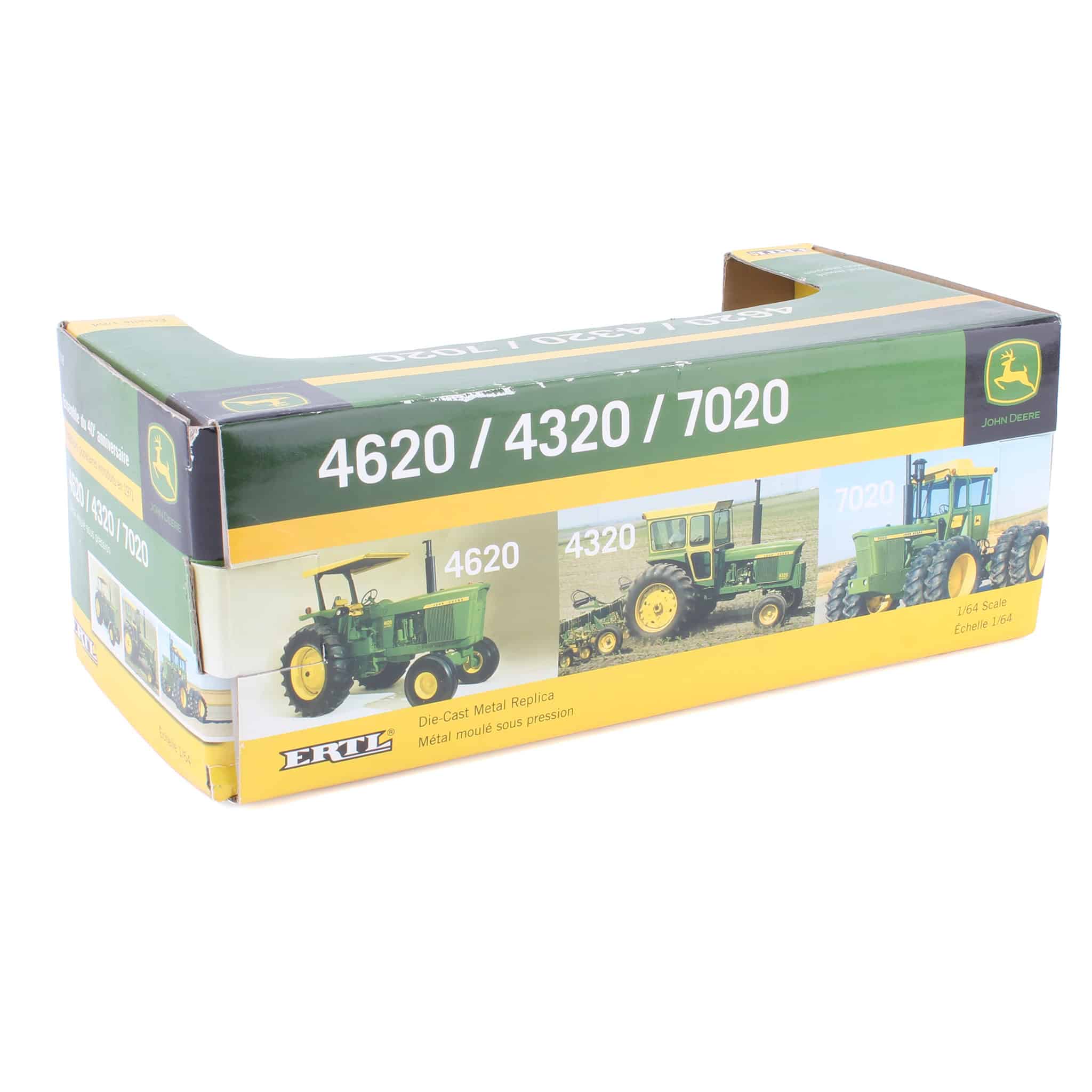 1/64 John Deere 4320, 4620, 7020 3 Piece 40th Anniversary Set - Image 2