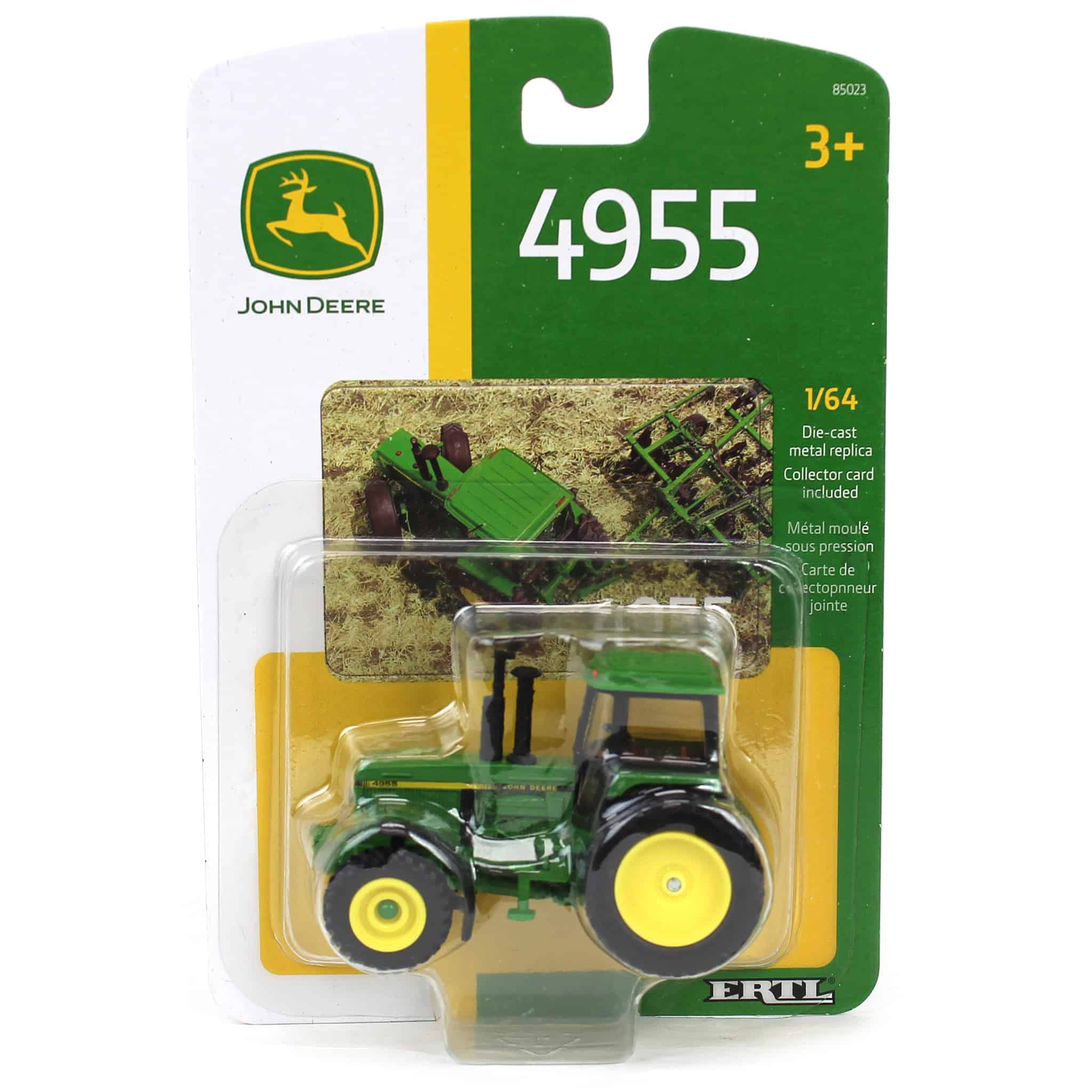 1/64 John Deere 4955 Tractor, ERTL Replica Play - Image 4