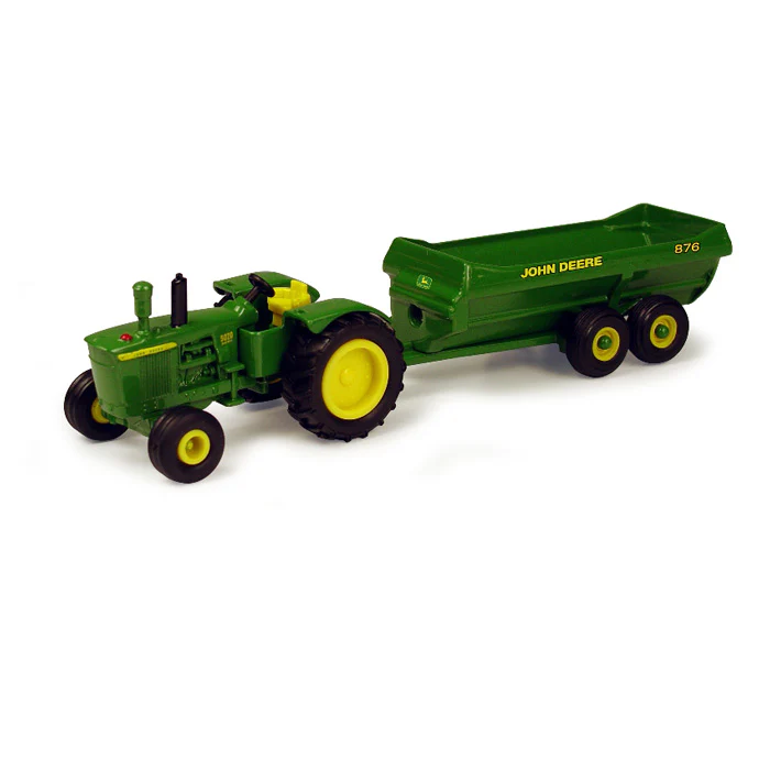 1/64 John Deere 5020 Tractor with V Tank Spreader by ERTL - Image 2