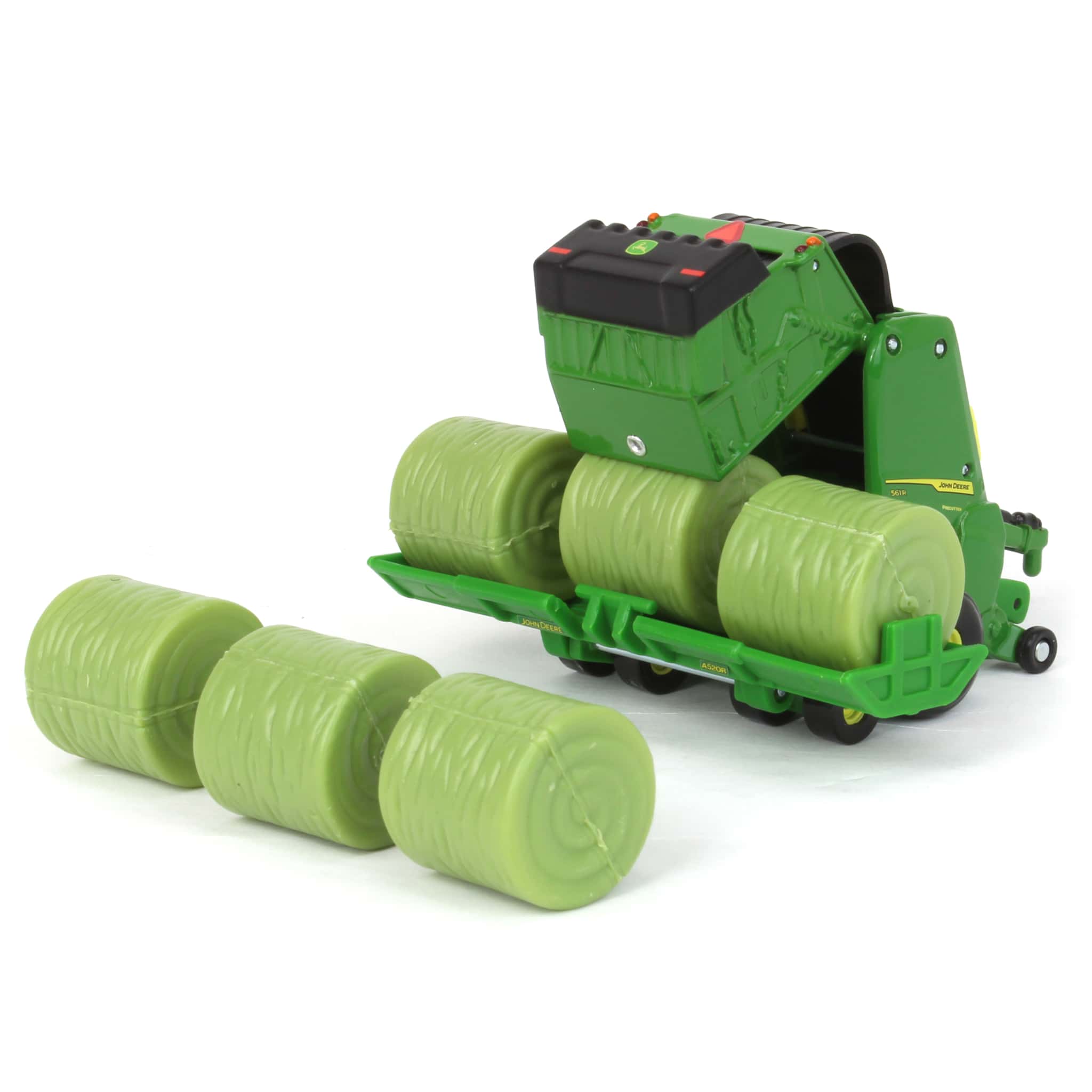 1/64 John Deere 561R Round Baler with 6 Bales by ERTL - Image 4