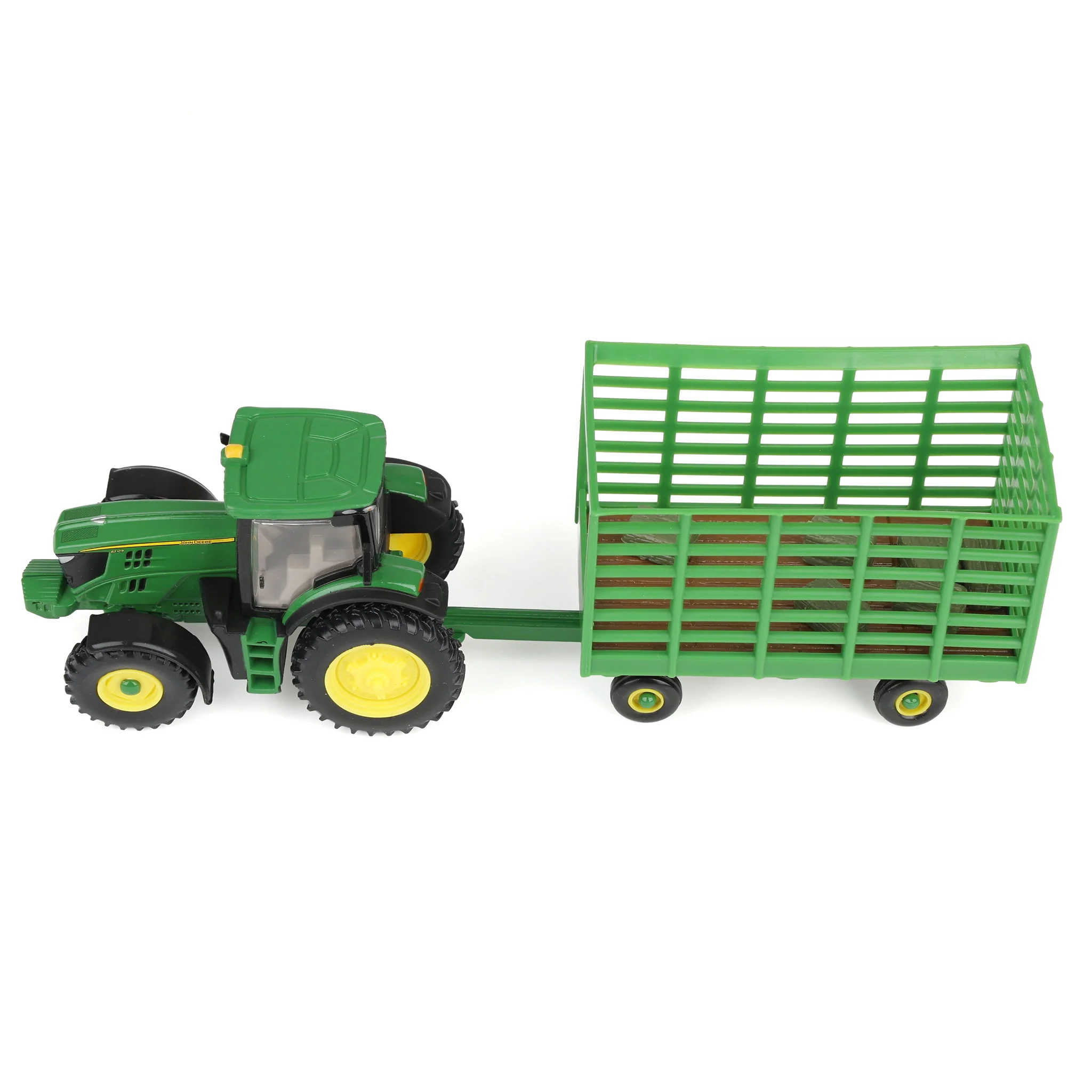1/64 John Deere 6210R Tractor Haying Set by ERTL - Image 5