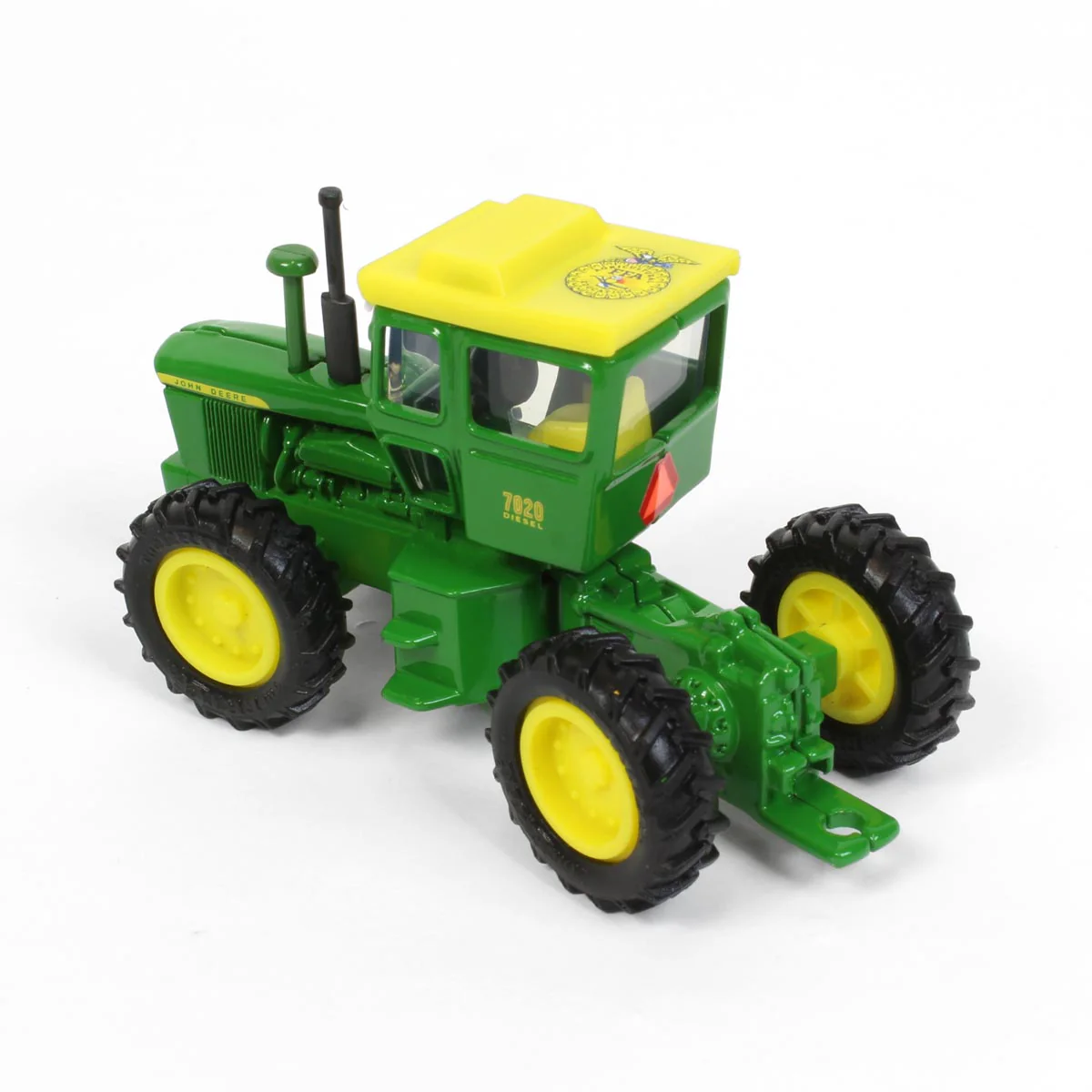 1/64 John Deere 7020 4WD Tractor with FFA Logo by ERTL - Image 4