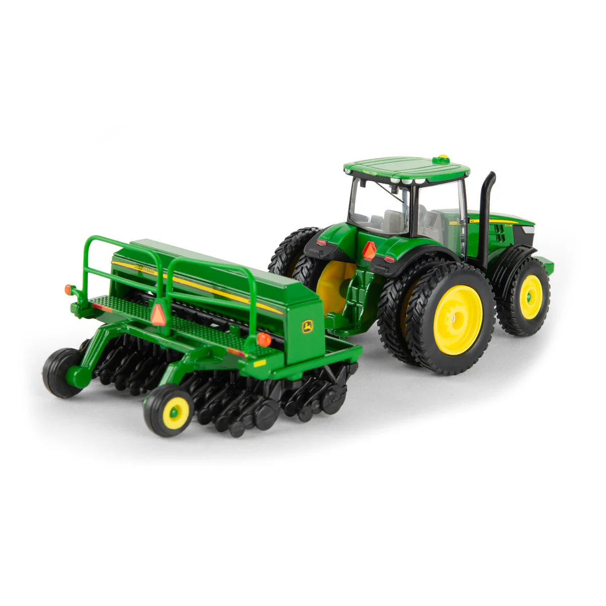 1/64 John Deere 7215R Tractor with Grain Drill by ERTL - Image 4