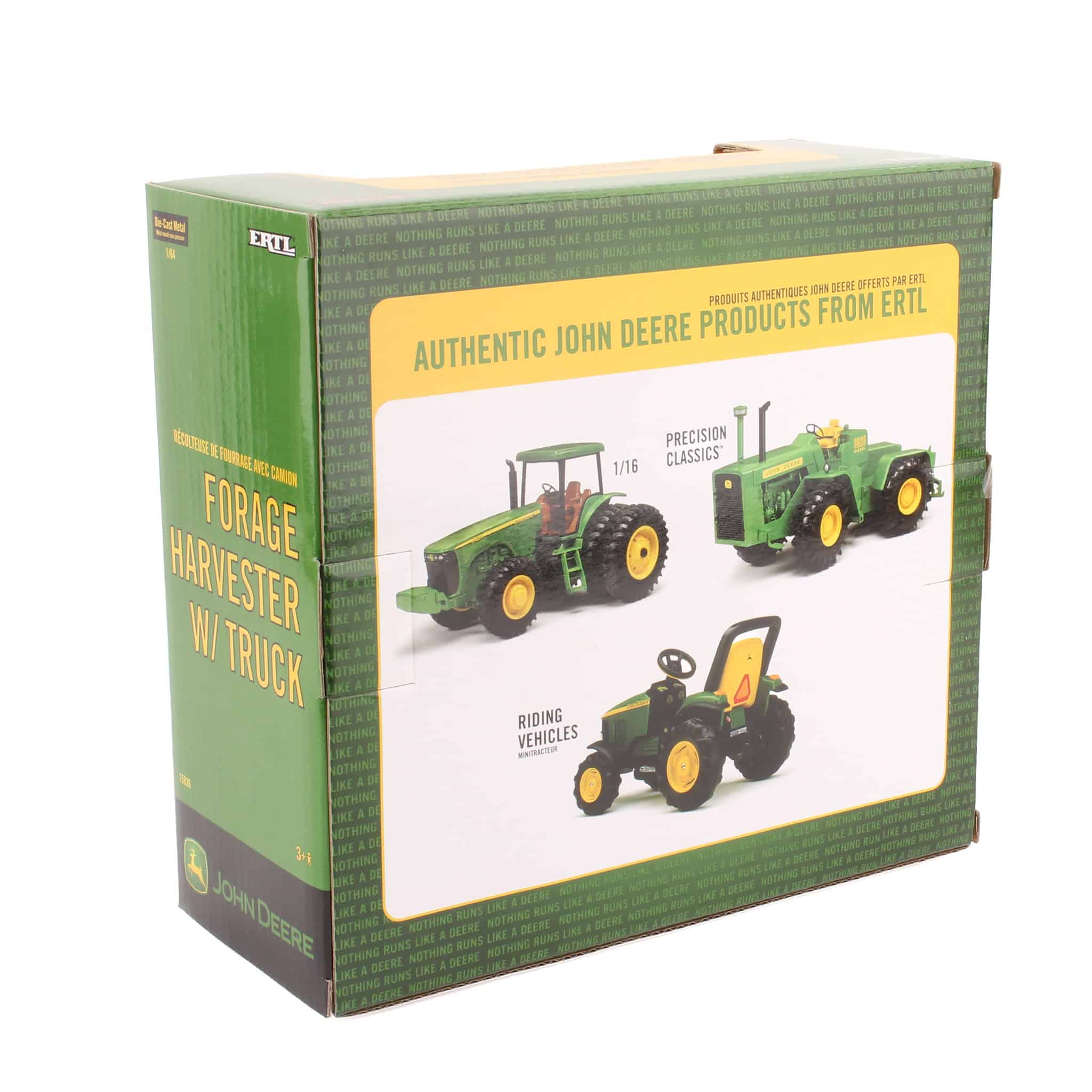 1/64 John Deere 7500 SP Forage Harvester with Silage Truck by ERTL - Image 2
