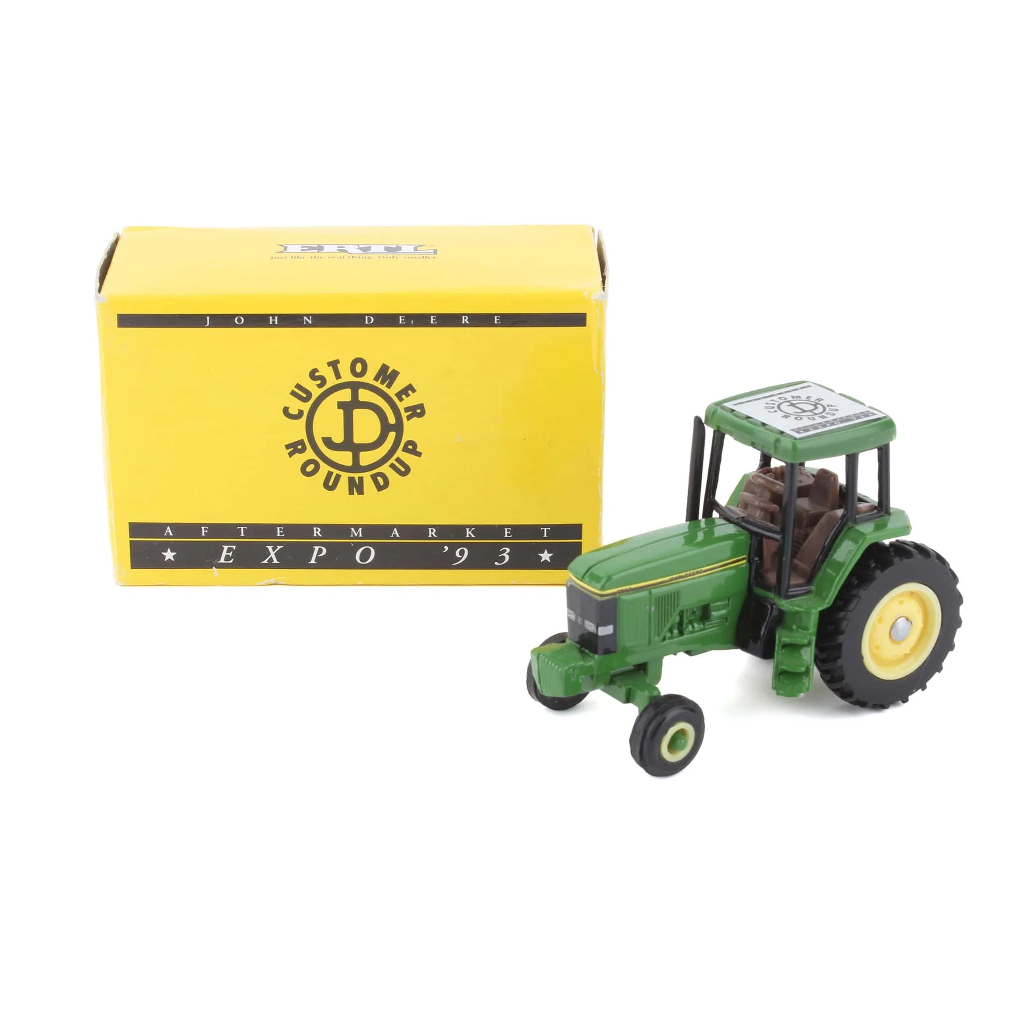 1/64 John Deere 7800 2WD Tractor by ERTL, JD Customer Round Up 1993 After Market Expo