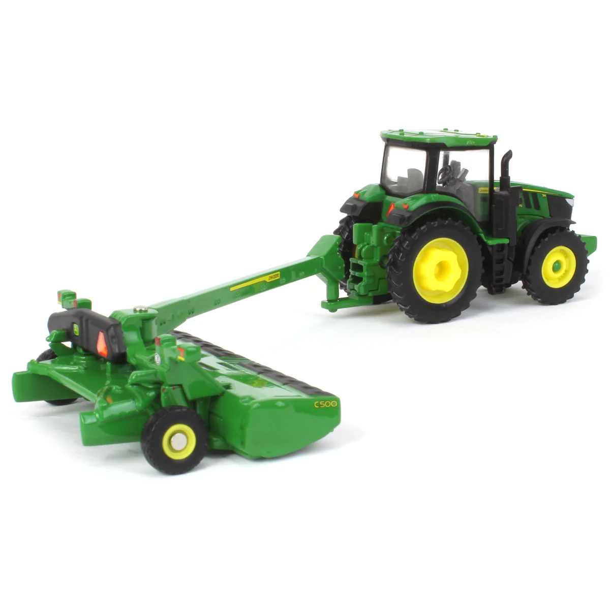 1/64 John Deere 7R 270 Tractor with C500 Mower by ERTL - Image 3