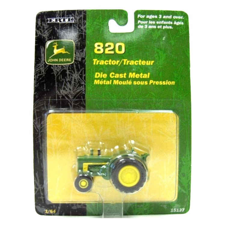 1/64 John Deere 820 Wide Diesel Tractor by ERTL