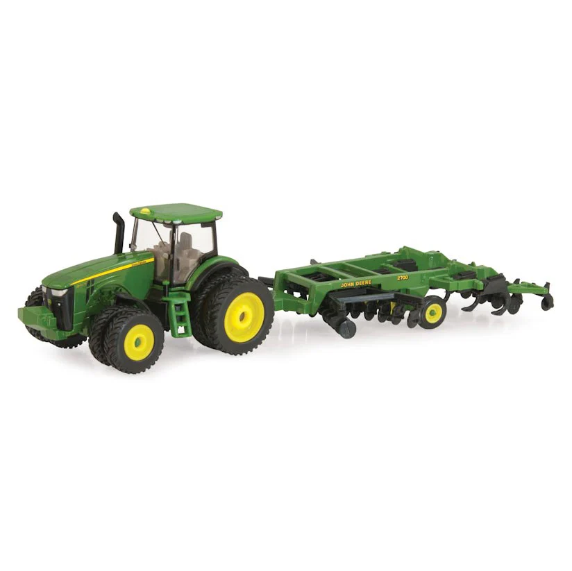 1/64 John Deere 8285R Tractor with 2700 Mulch Ripper by ERTL