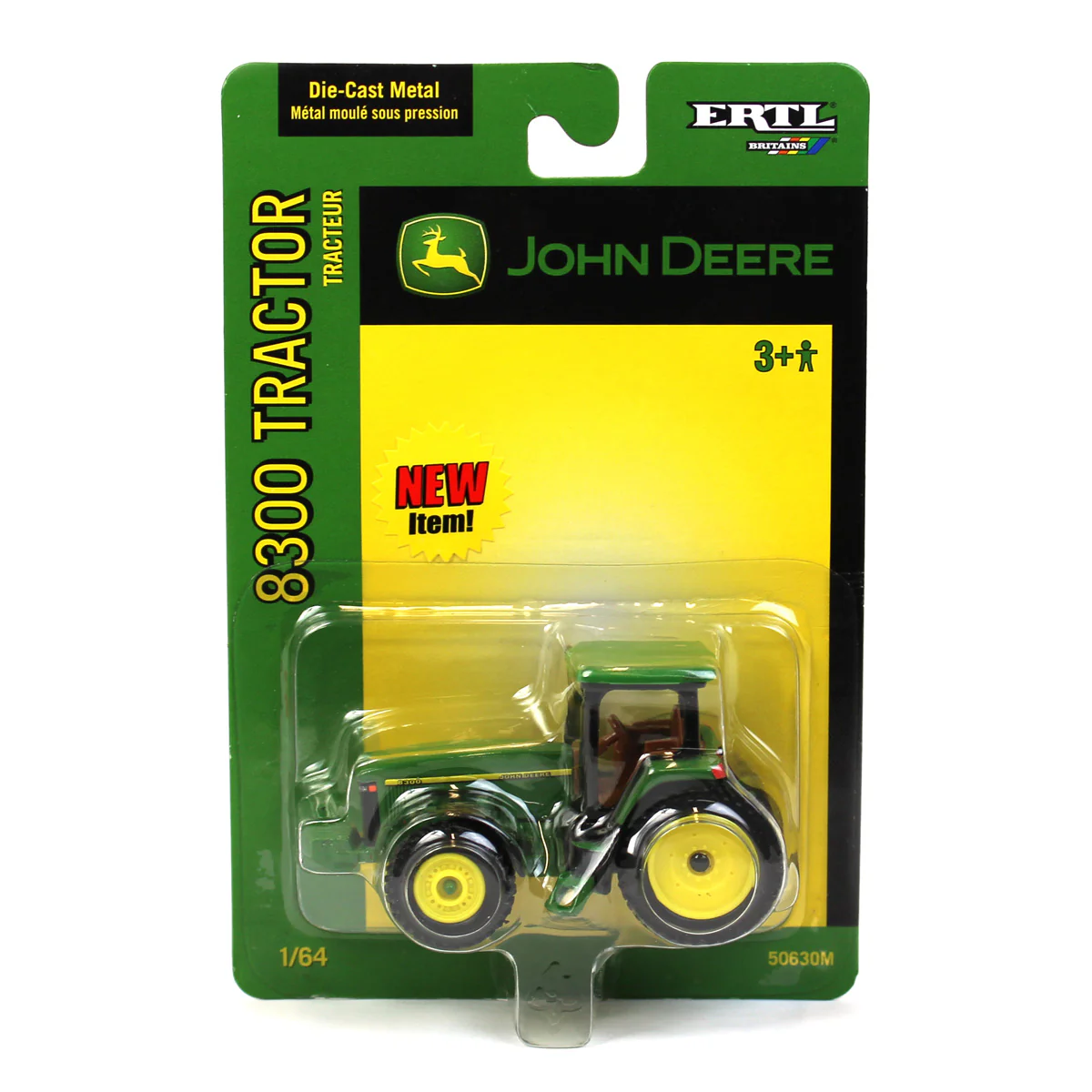 1/64 John Deere 8300 Tractor with MFD by ERTL - Image 2