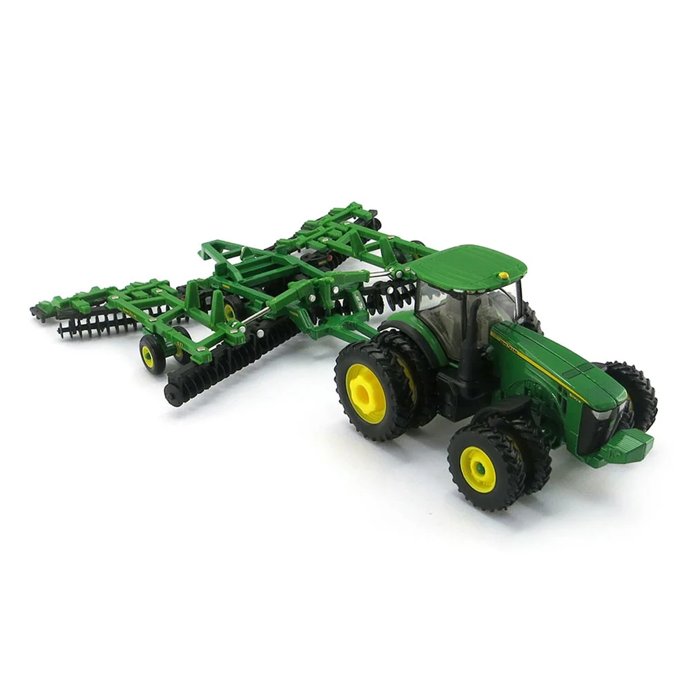 1/64 John Deere 8320R Tractor with 637 Disk by ERTL - Image 3