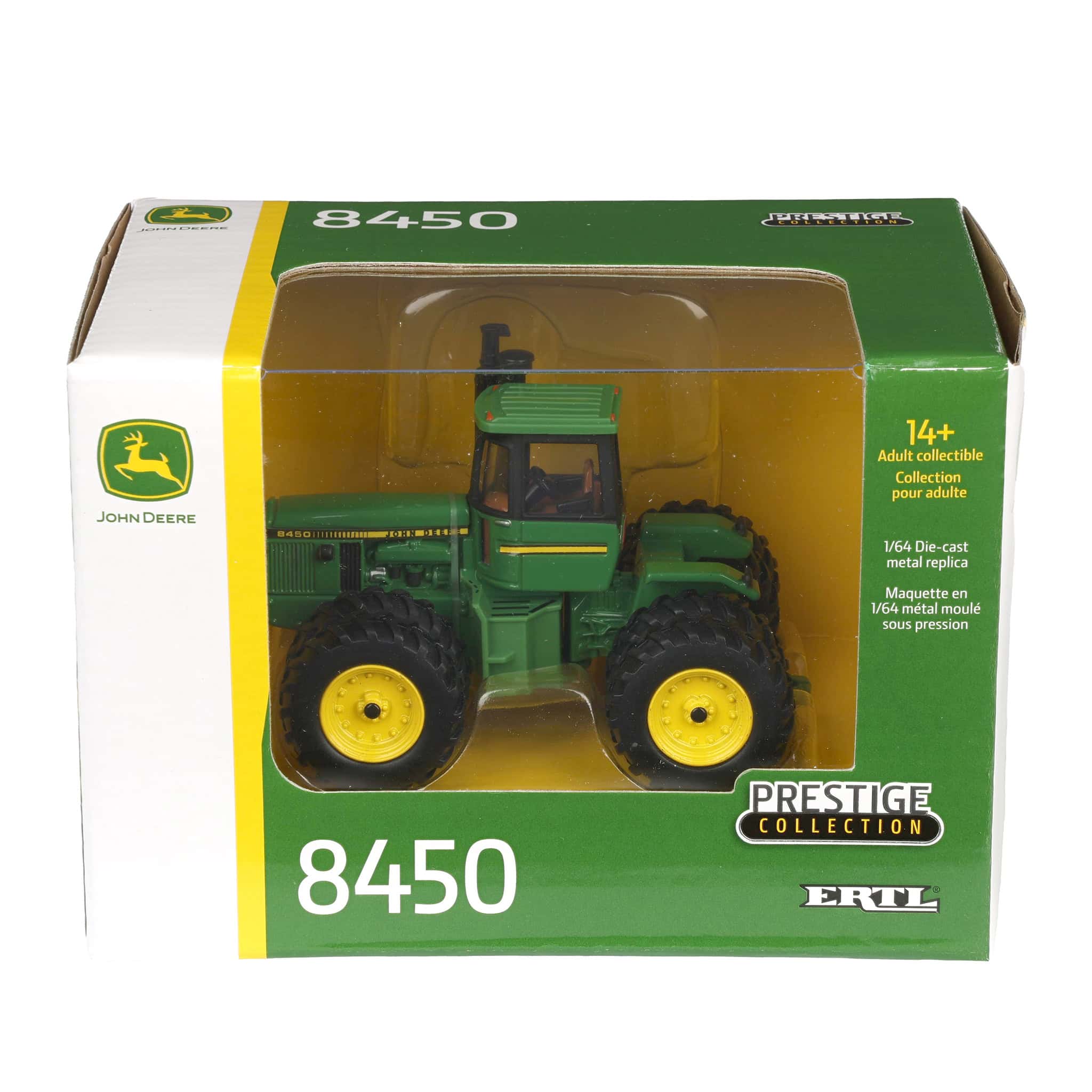 1/64 John Deere 8450 Tractor with Front & Rear Duals, ERTL Prestige Collection - Image 7