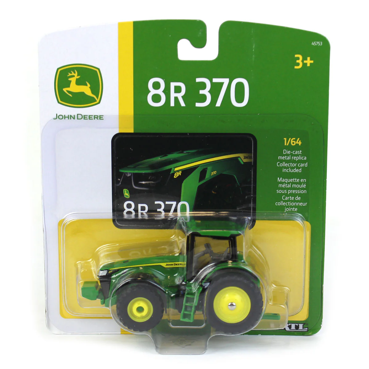 1/64 John Deere 8R 370 Tractor by ERTL - Image 5