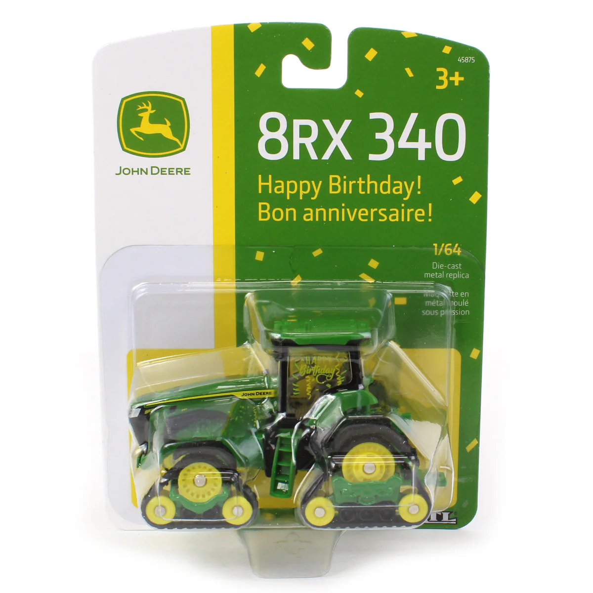 1/64 John Deere 8RX 340 "Happy Birthday" Tractor by ERTL - Image 5
