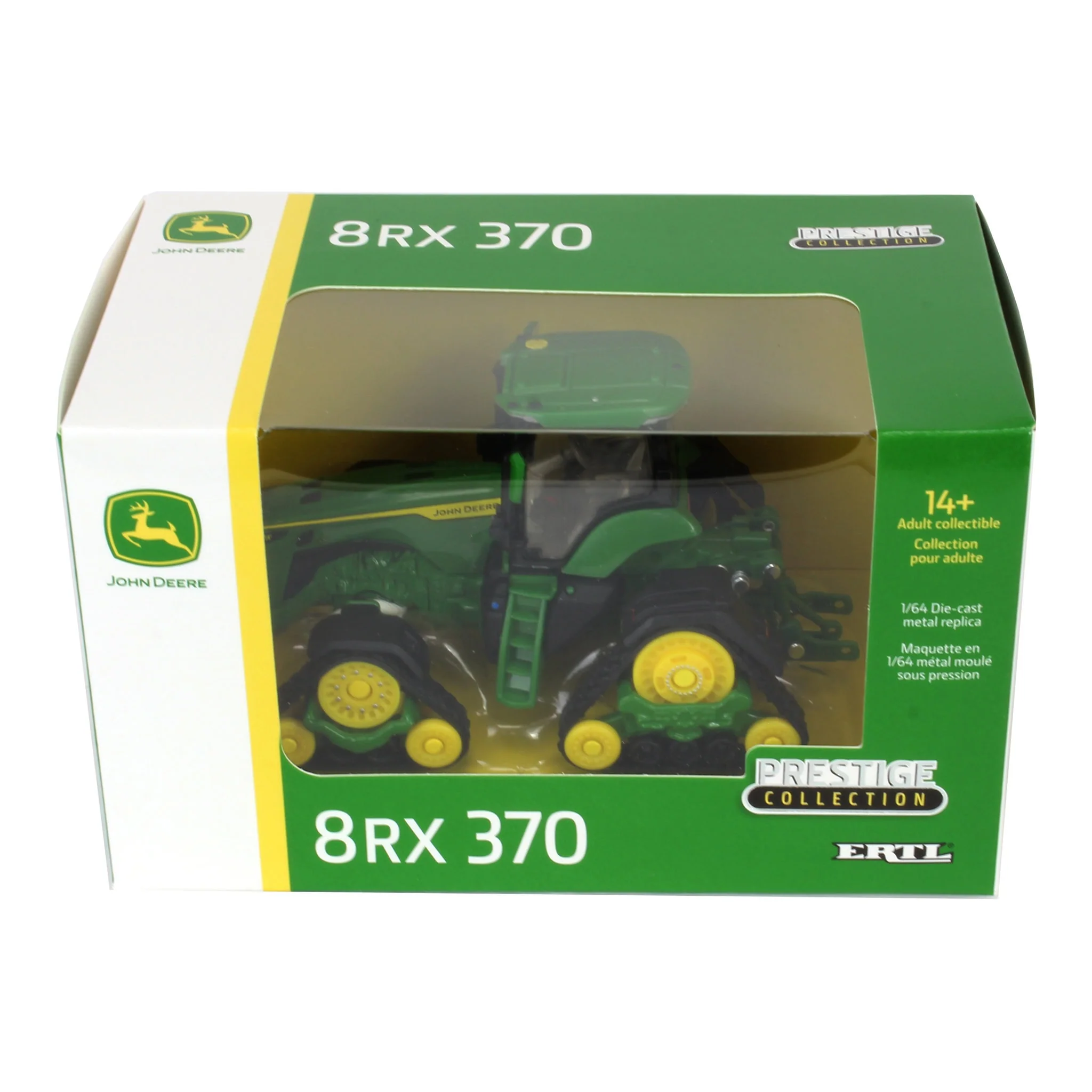 1/64 John Deere 8RX 370 Tracked Tractor, ERTL Prestige Collection - Image 6