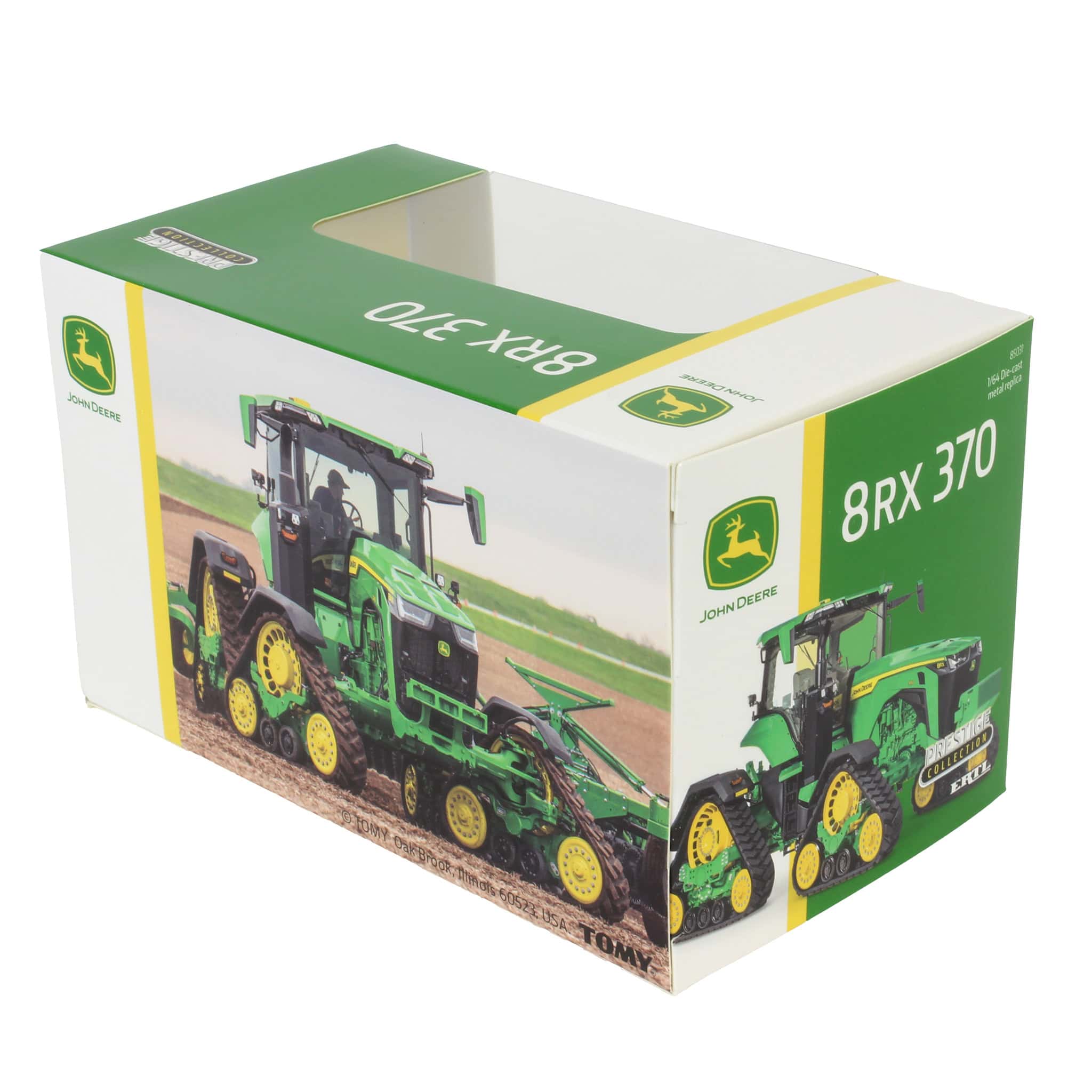 1/64 John Deere 8RX 370 Tracked Tractor, ERTL Prestige Collection - Image 7