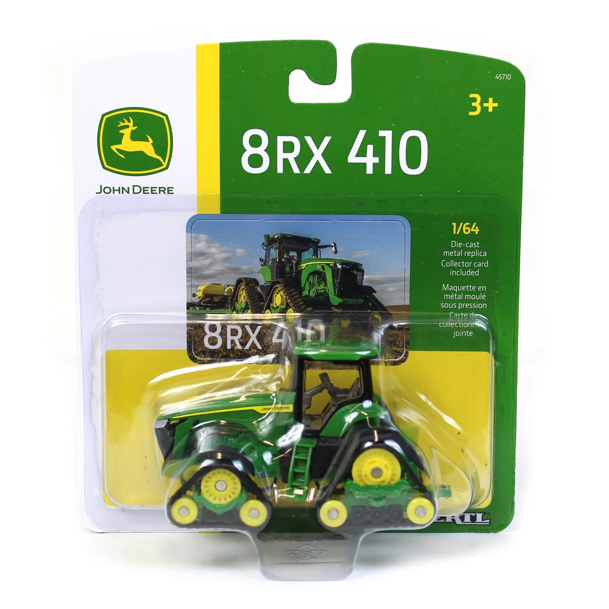 1/64 John Deere 8RX 410 Tractor with Tracks by ERTL - Image 5