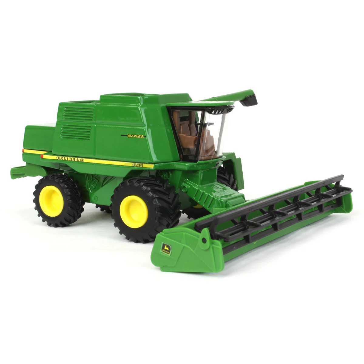 1/64 John Deere 9610 Maximizer Combine with Grain Head & Corn Head by ERTL - Image 2