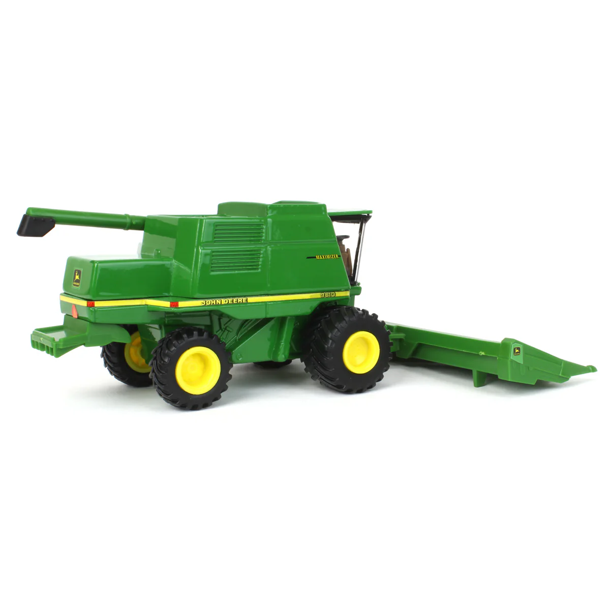 1/64 John Deere 9610 Maximizer Combine with Grain Head & Corn Head by ERTL - Image 3