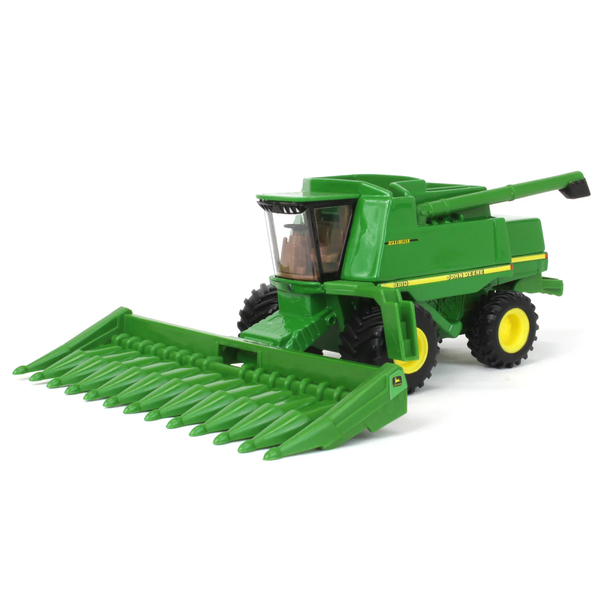 1/64 John Deere 9610 Maximizer Combine with Grain Head & Corn Head by ERTL - Image 6
