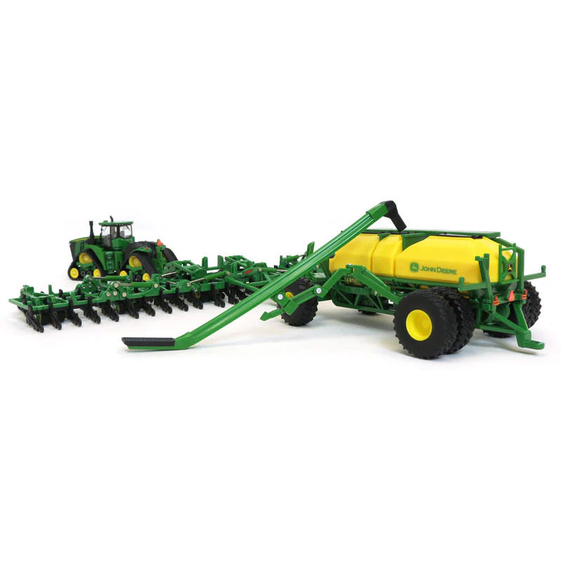 1/64 John Deere Air Seeder Set with 1870 Air Drill & C850 Air Cart - Image 4