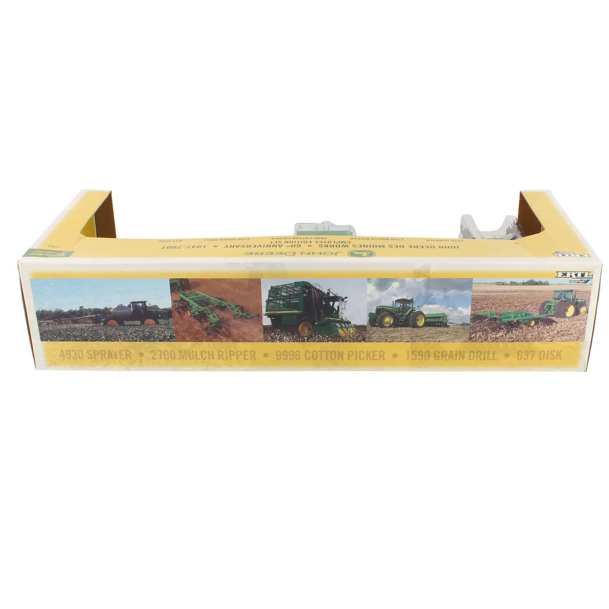 1/64 John Deere Des Moines Works 60th Anniversary 5-Piece Employee Edition Set by ERTL - Image 3