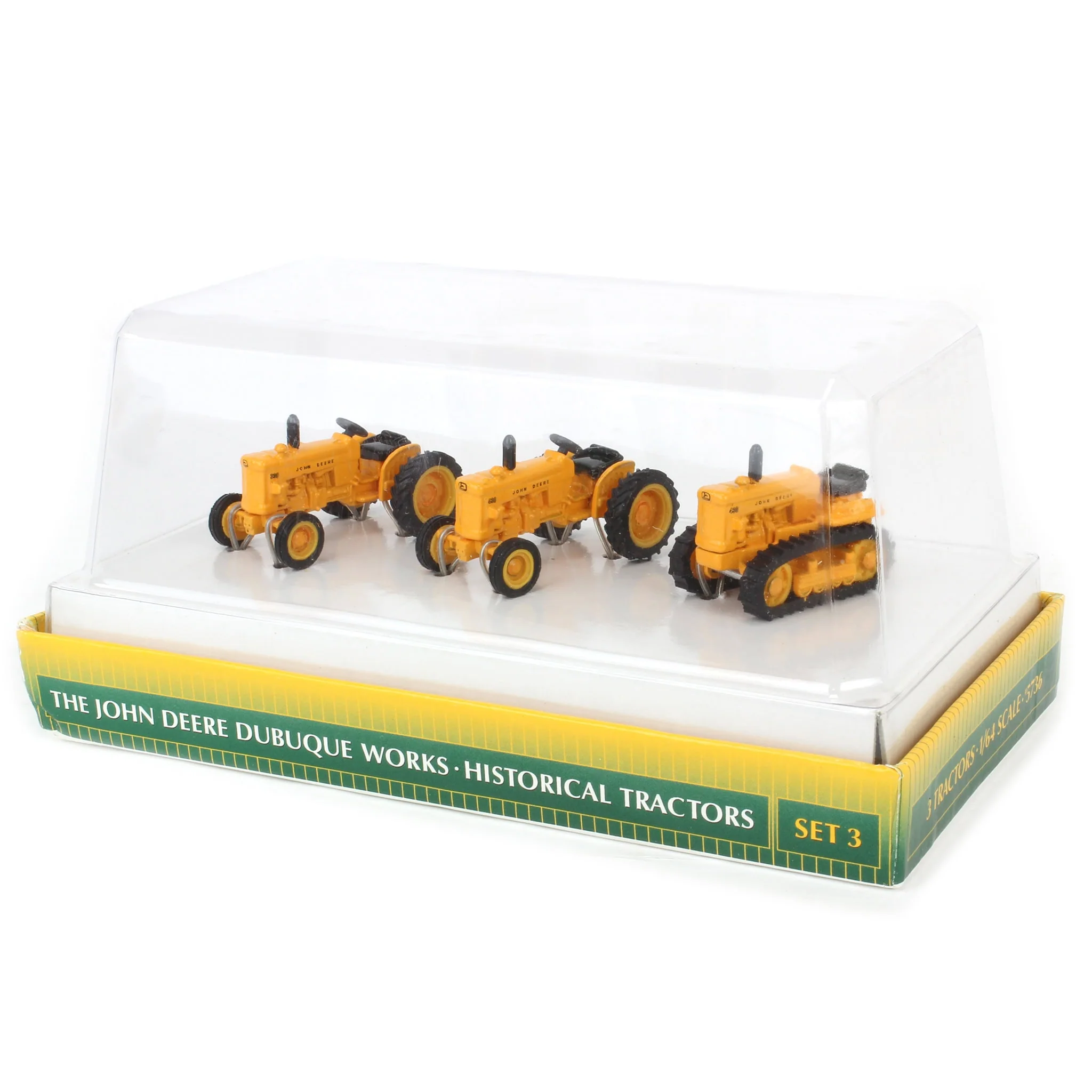 1/64 John Deere Dubuque Works Set #3 with 3 Industrial Tractors - Image 2