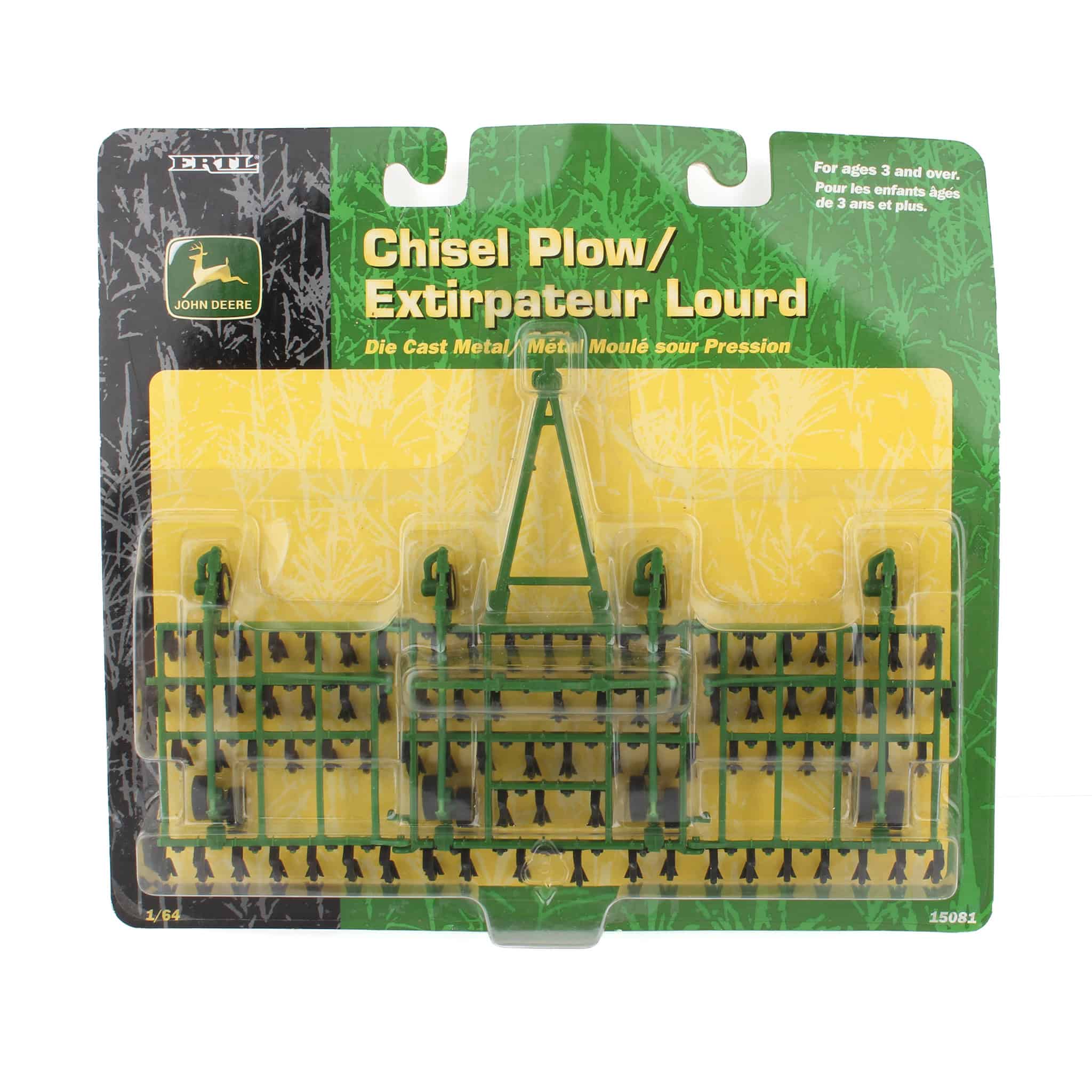 1/64 John Deere Field Cultivator, Chisel Plow by ERTL