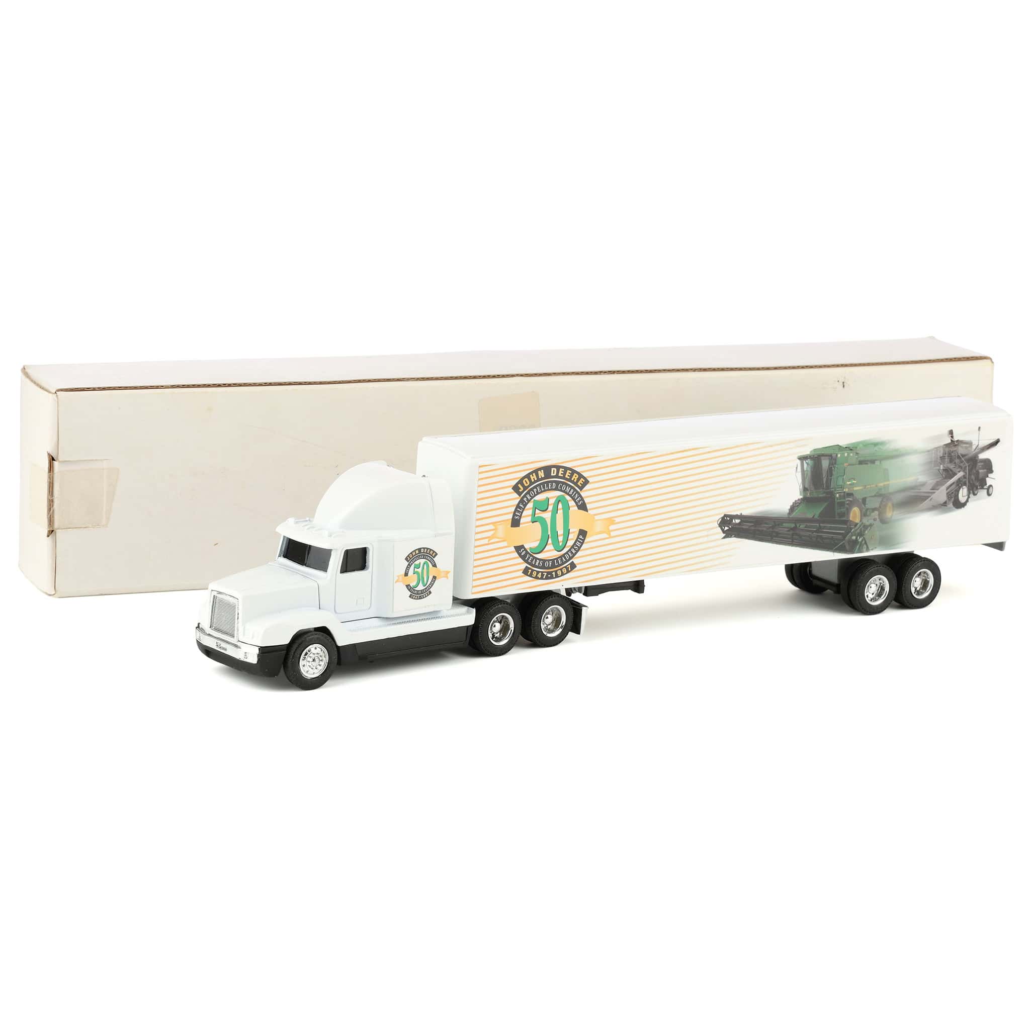 1/64 John Deere Freightliner Semi 50th Anniversary 1947-1997 by ERTL