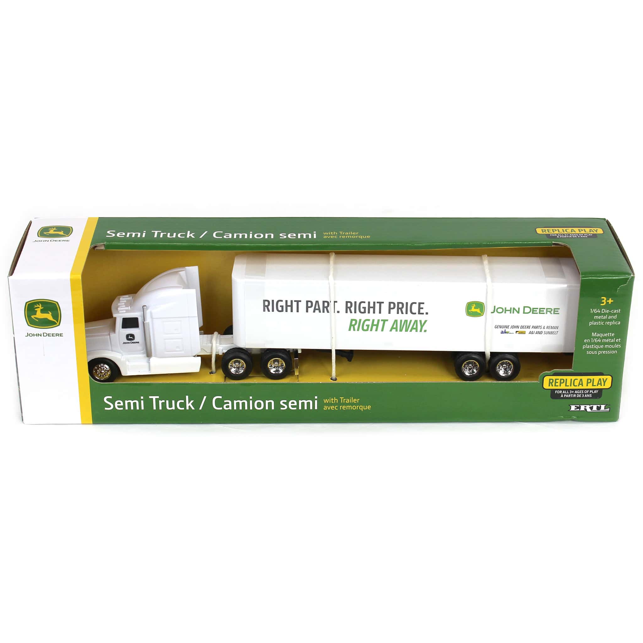 1/64 John Deere Parts Semi, ERTL Replica Play - Image 5