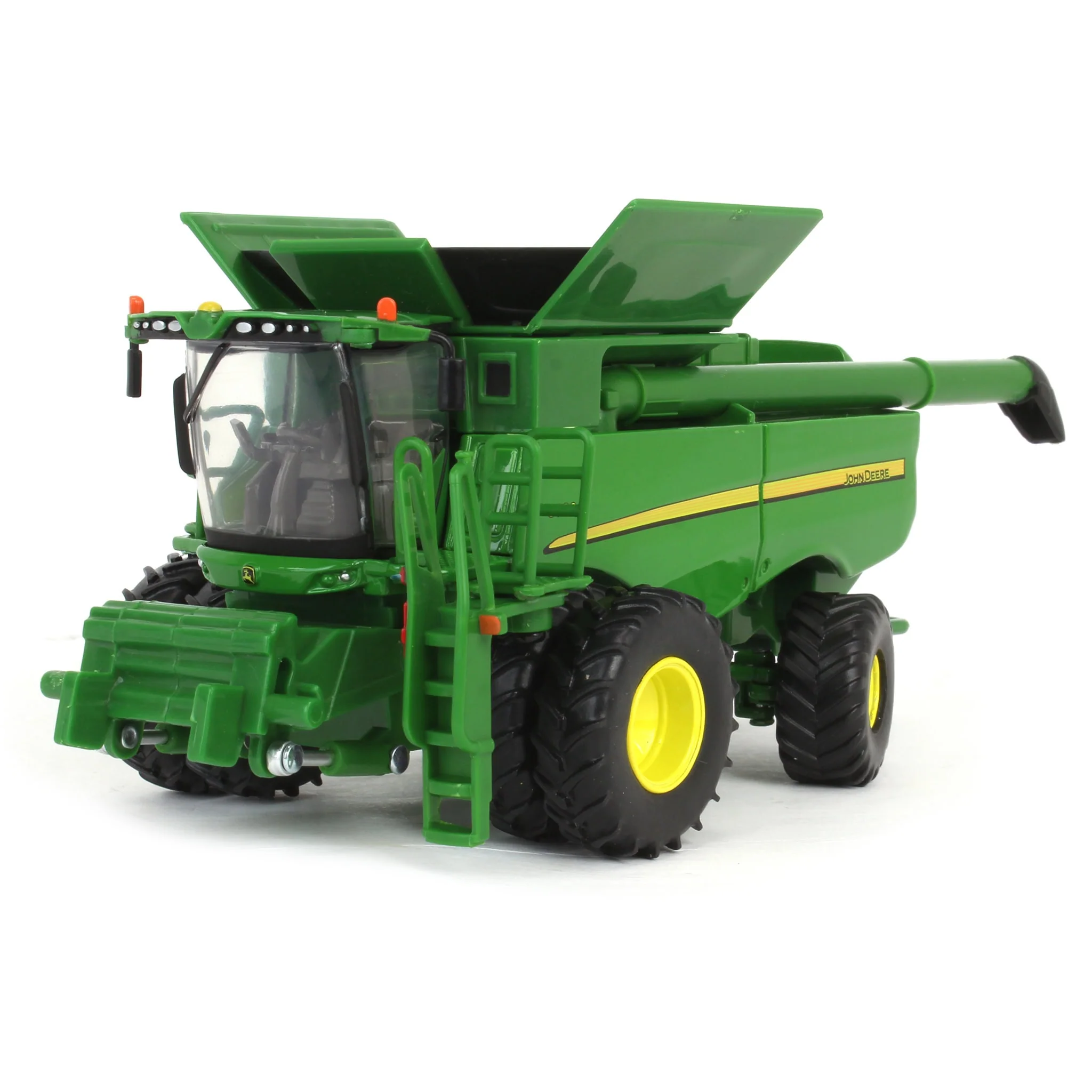 1/64 John Deere S680 Combine with Corn Head & Grain Head, ERTL Prestige Collection - Image 11