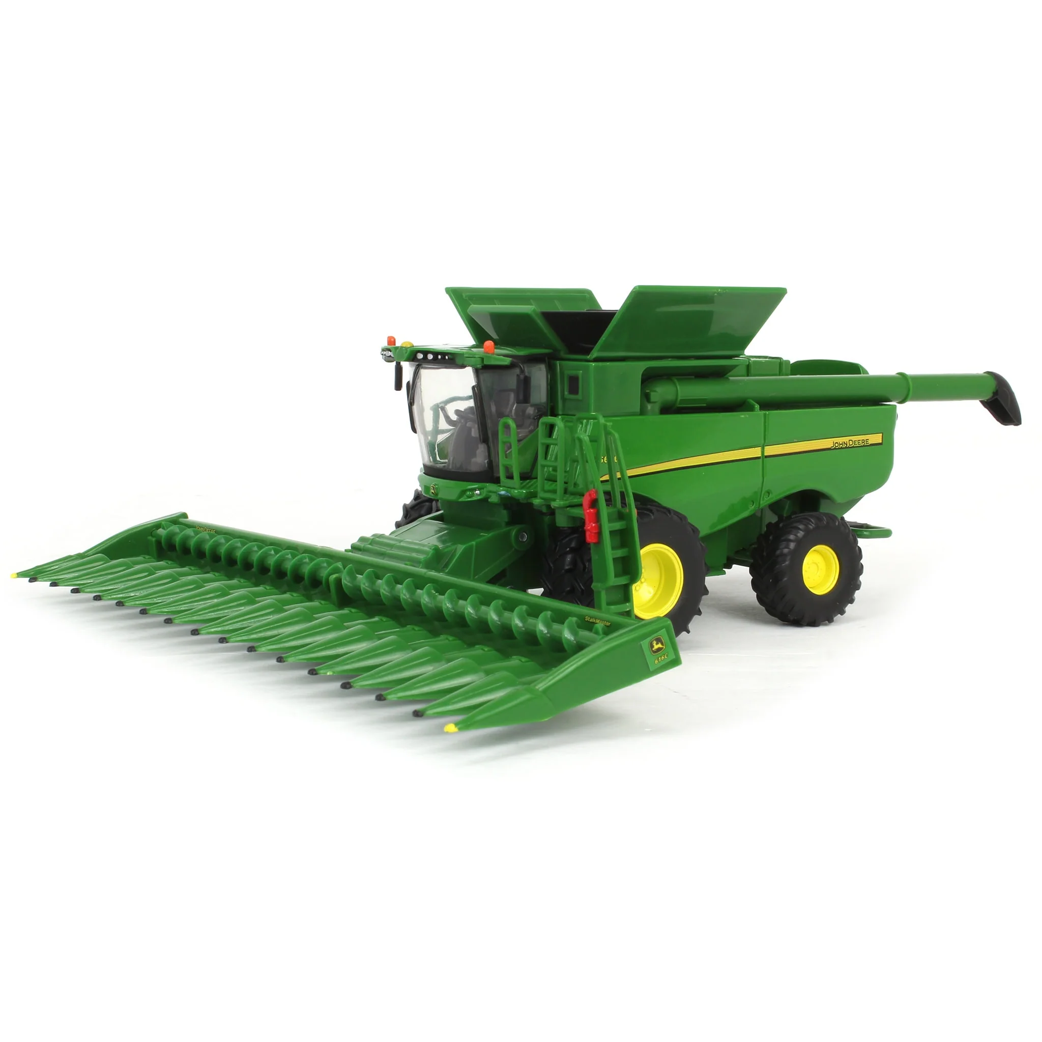 1/64 John Deere S680 Combine with Corn Head & Grain Head, ERTL Prestige Collection - Image 6
