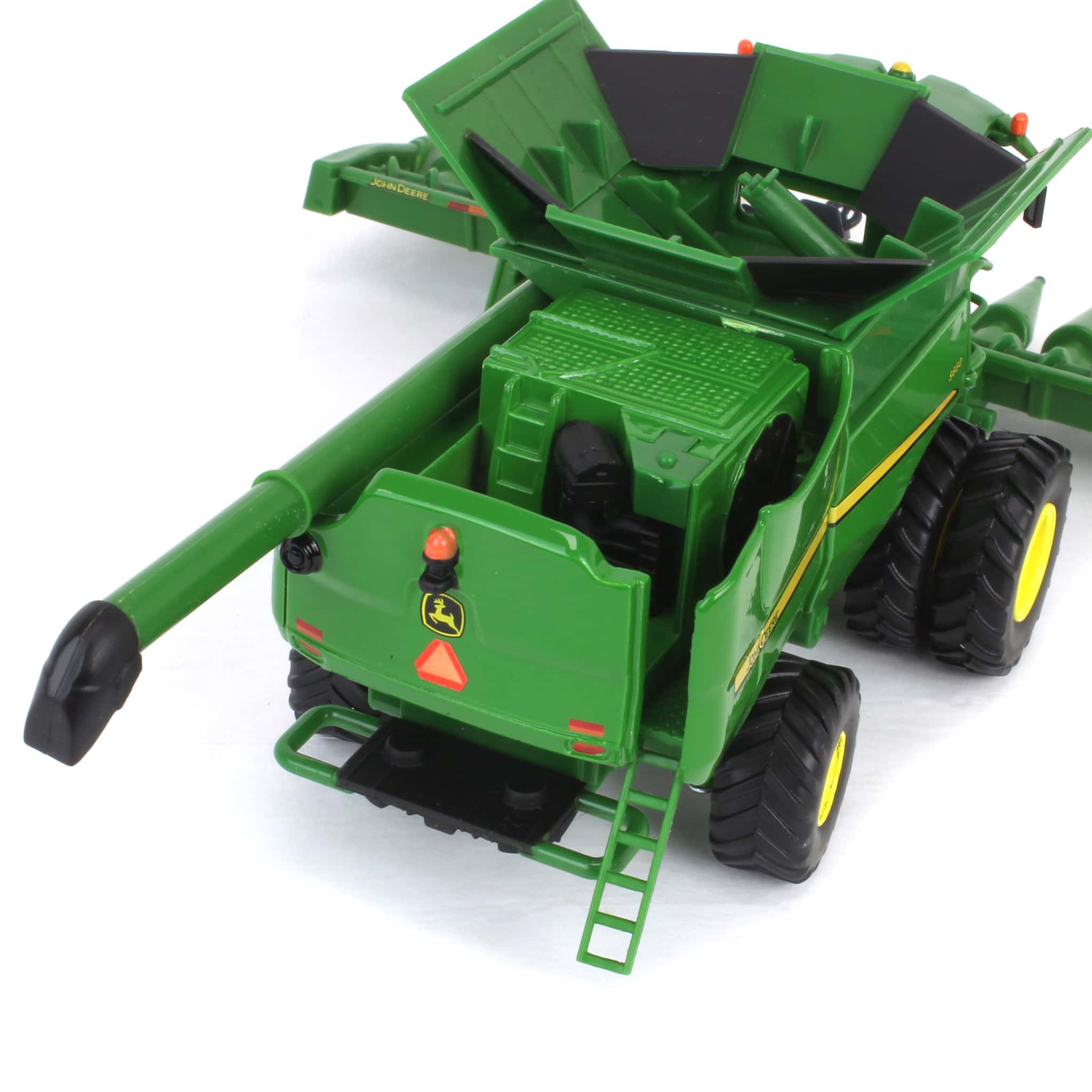 1/64 John Deere S680 Combine with Corn Head & Grain Head, ERTL Prestige Collection - Image 9