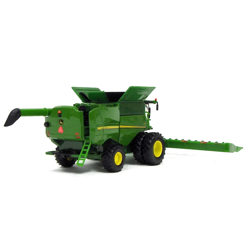 1/64 John Deere S690 Combine with Corn & Grain Heads, ERTL Authentics #3 - Image 4
