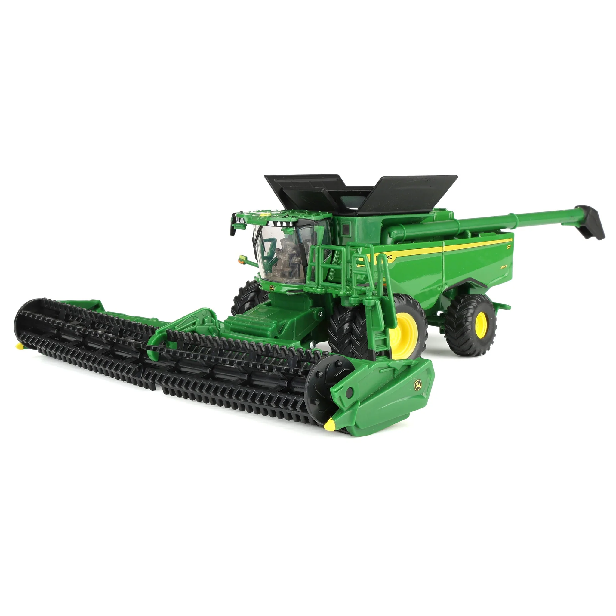1/64 John Deere S7 800 Combine with Corn & Grain Heads, ERTL Prestige Collection - Image 2