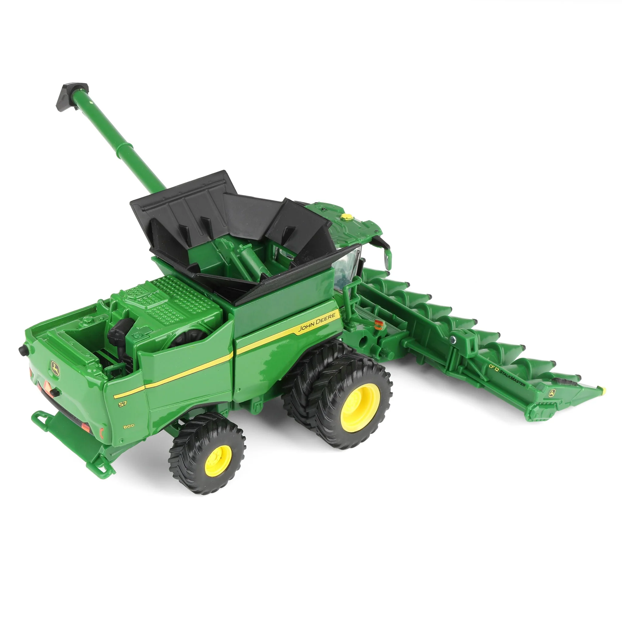 1/64 John Deere S7 800 Combine with Corn & Grain Heads, ERTL Prestige Collection - Image 9