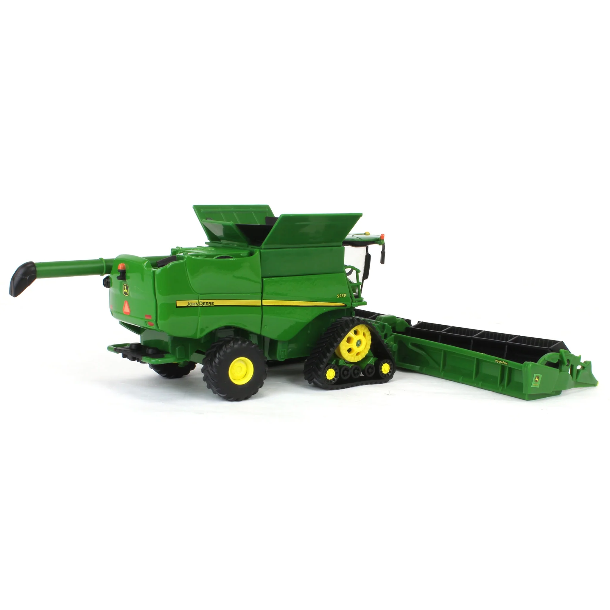 1/64 John Deere S780 Tracked Combine with Corn Head & Grain Head, ERTL Prestige Collection - Image 3