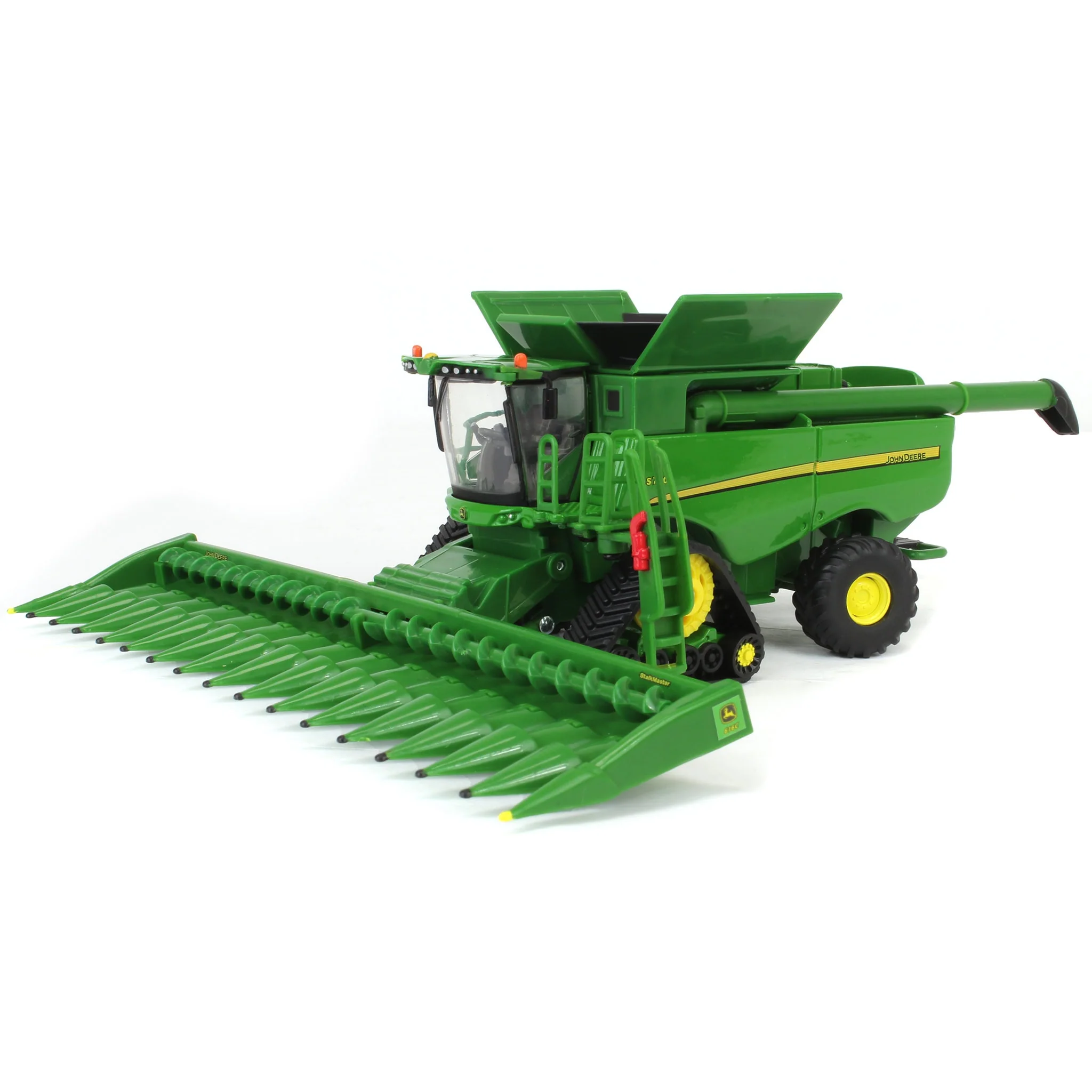 1/64 John Deere S780 Tracked Combine with Corn Head & Grain Head, ERTL Prestige Collection - Image 5