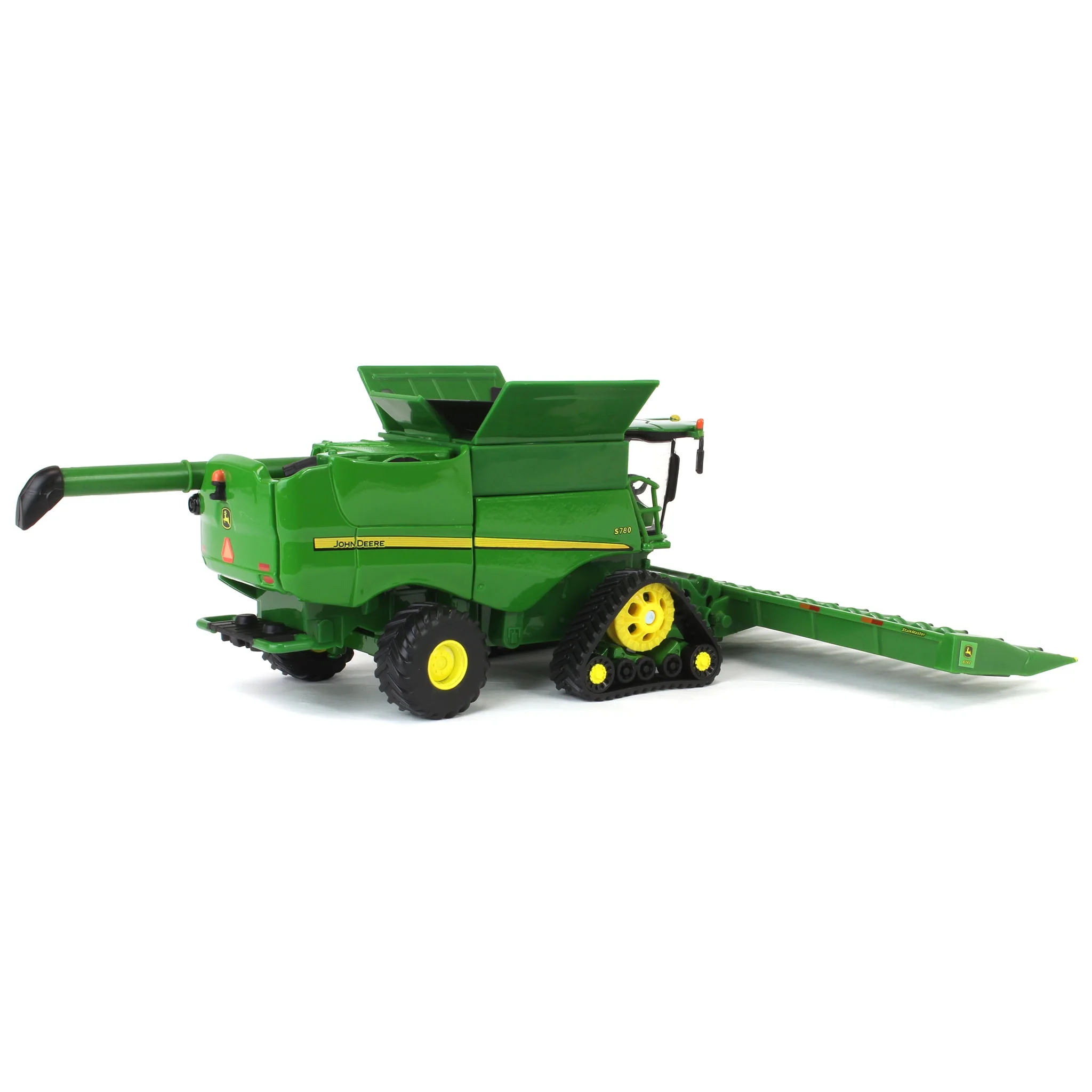 1/64 John Deere S780 Tracked Combine with Corn Head & Grain Head, ERTL Prestige Collection - Image 7