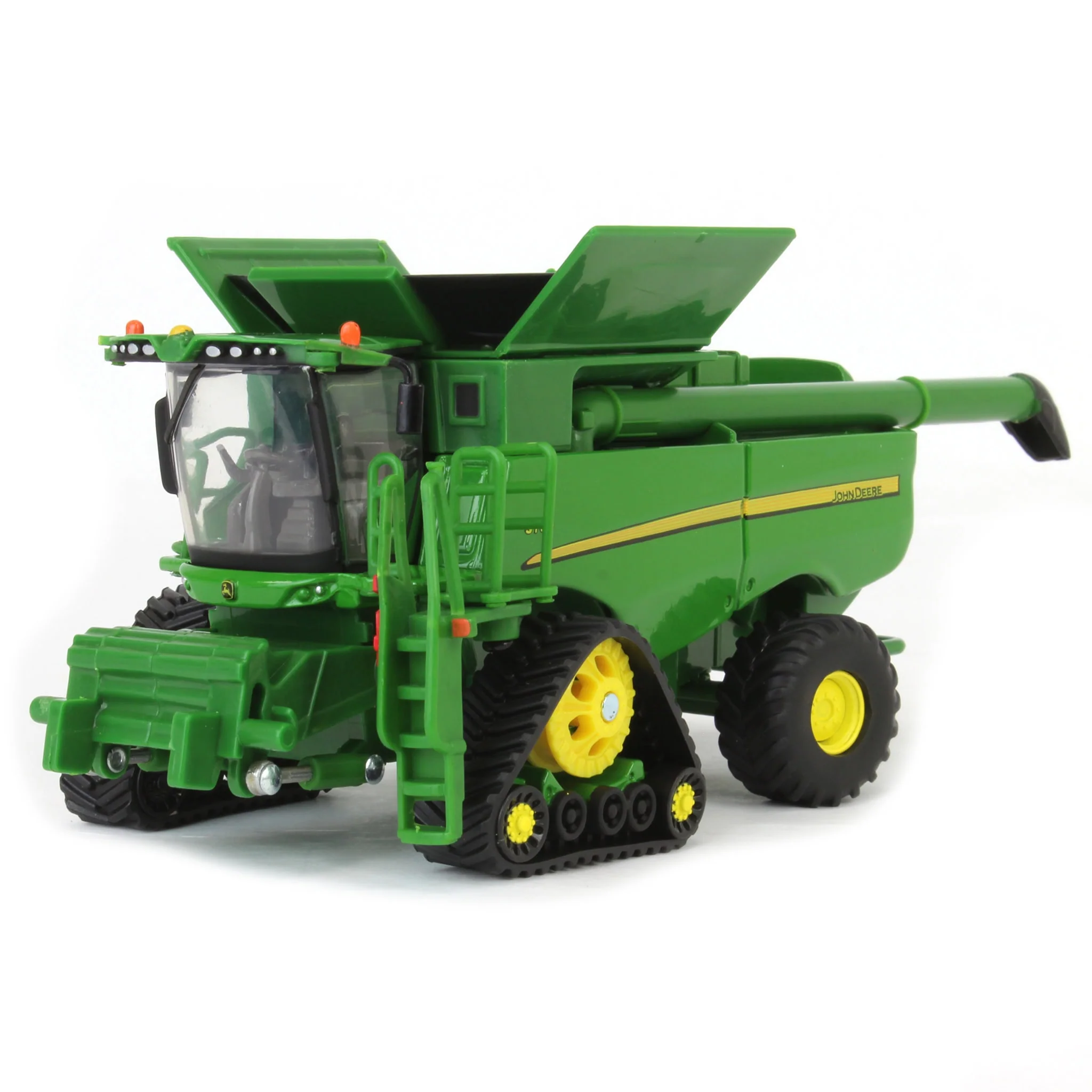 1/64 John Deere S780 Tracked Combine with Corn Head & Grain Head, ERTL Prestige Collection - Image 8