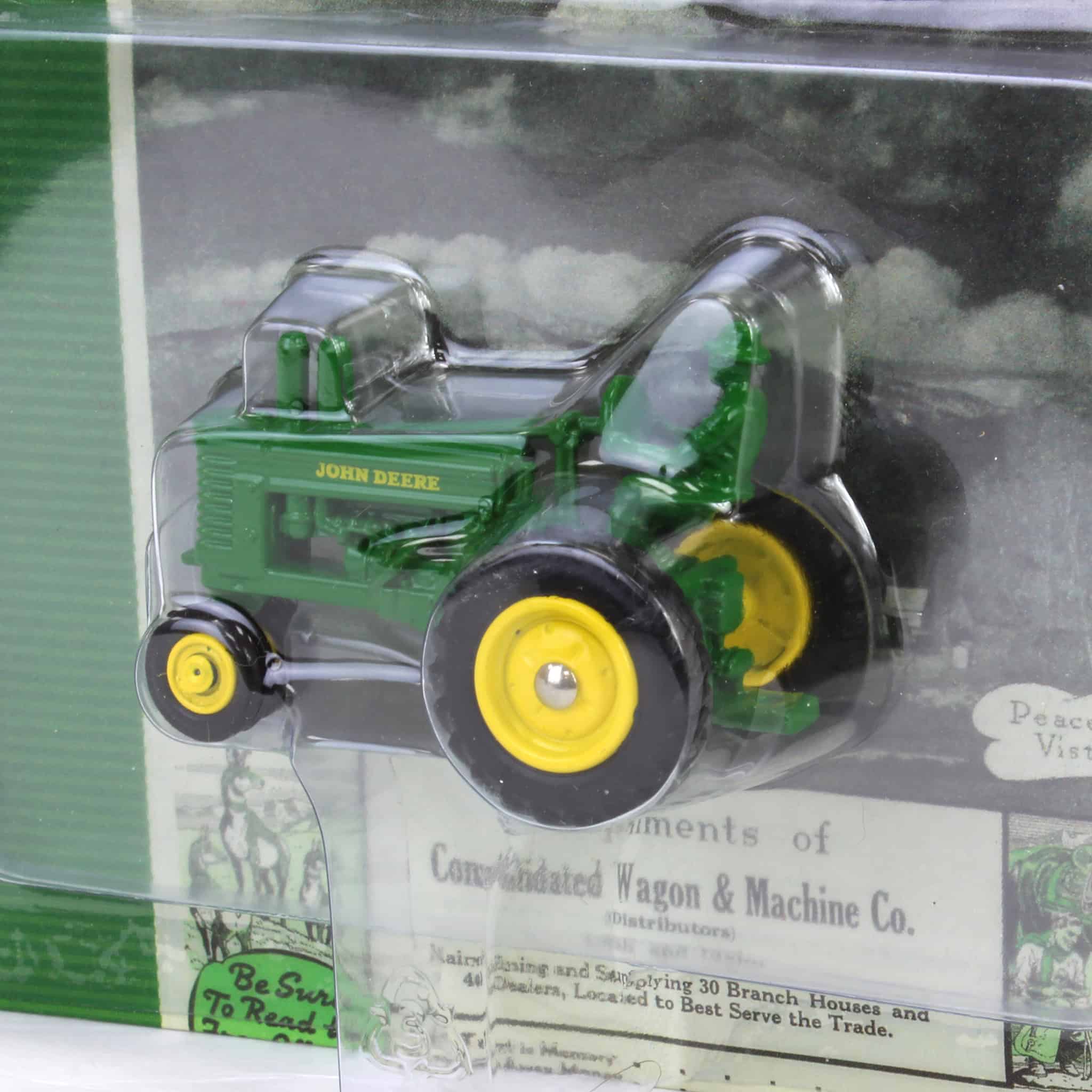 1/64 John Deere Styled A Narrow Front Tractor, The Furrow Series, by ERTL - Image 3
