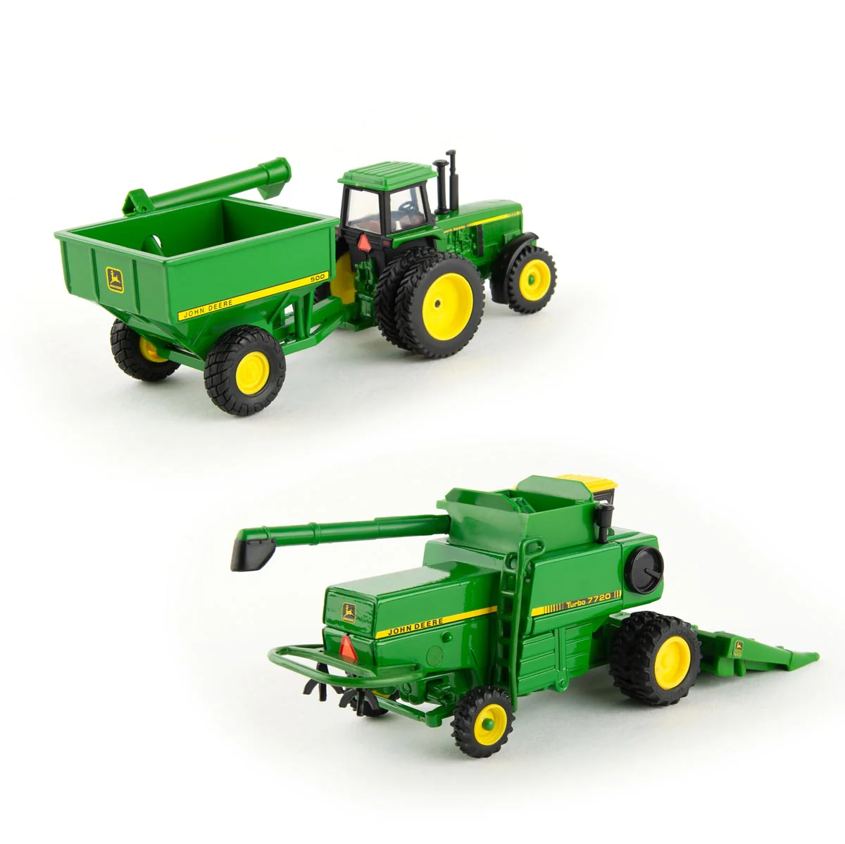 1/64 John Deere Vintage 7720 Combine Harvesting Set by ERTL - Image 2