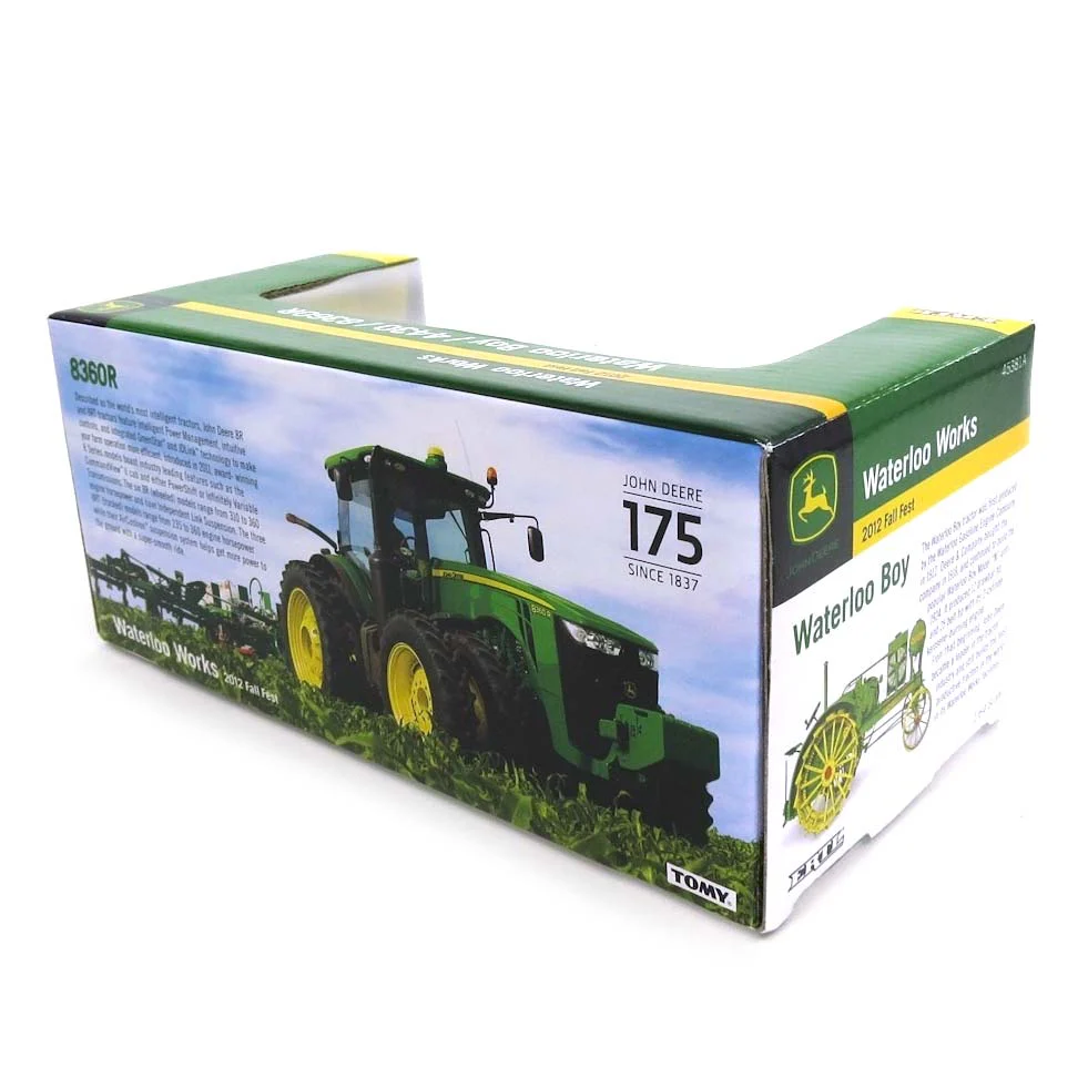 1/64 John Deere Waterloo Works 3 Piece Tractor Set with Waterloo Boy, 4430 & 8360R by ERTL - Image 2