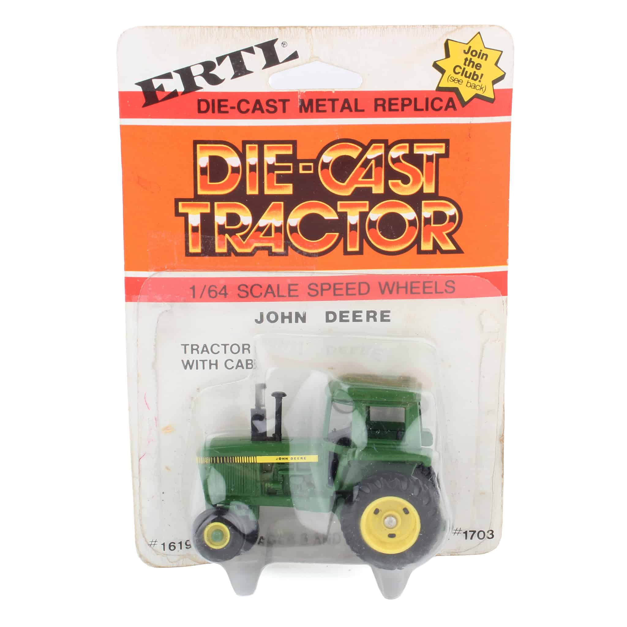 1/64 John Deere Strobe Decal Tractor by ERTL