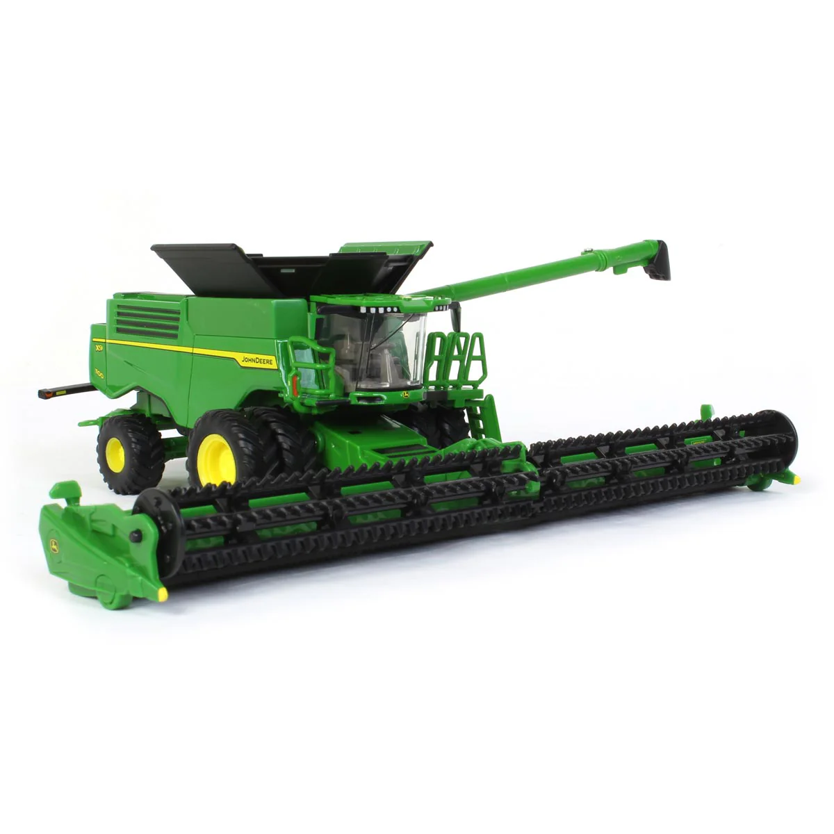1/64 John Deere X9 1100 Combine with Duals, Corn Head & Grain Head, ERTL Prestige Collection - Image 2